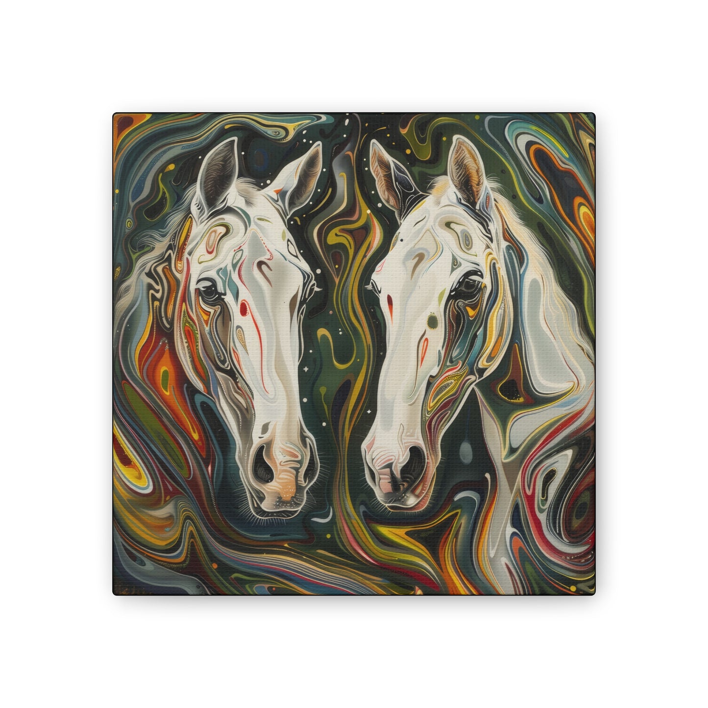 Horses - Canvas Stretched, 0.75"