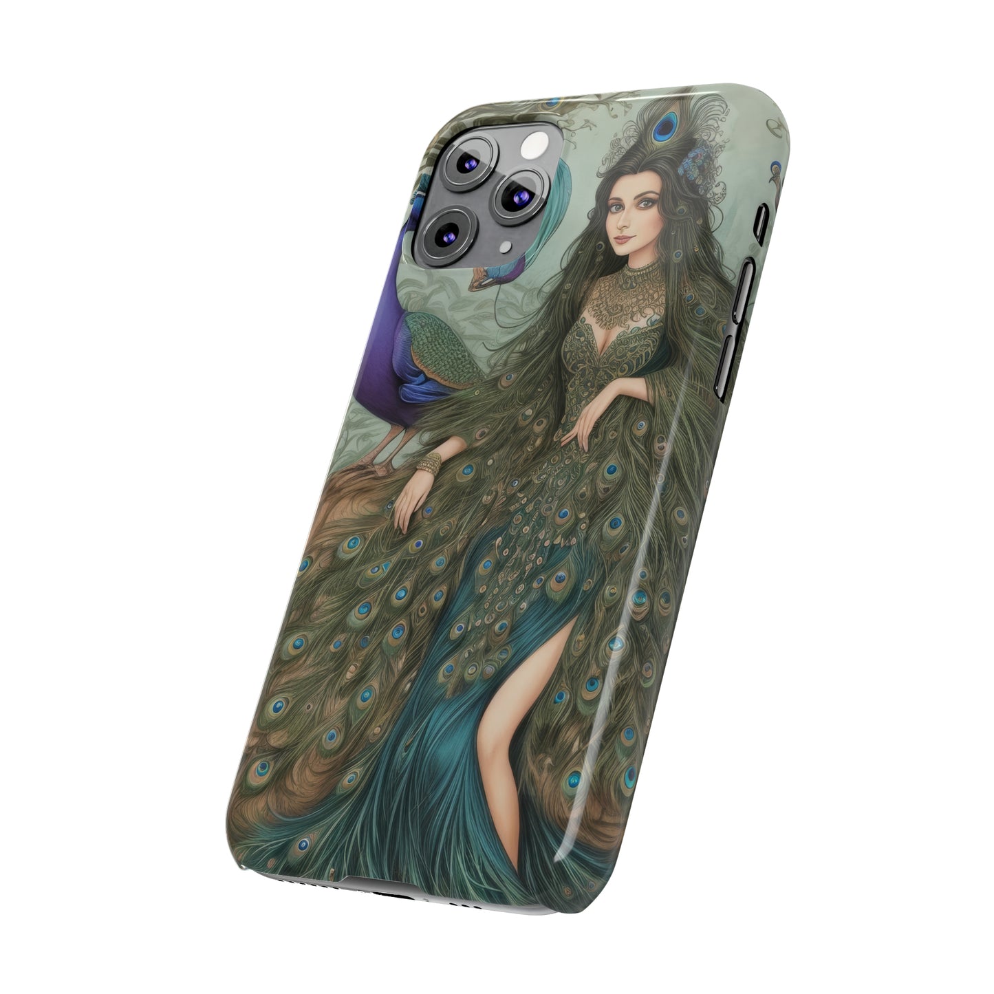 Peacock Witch - Phone Case