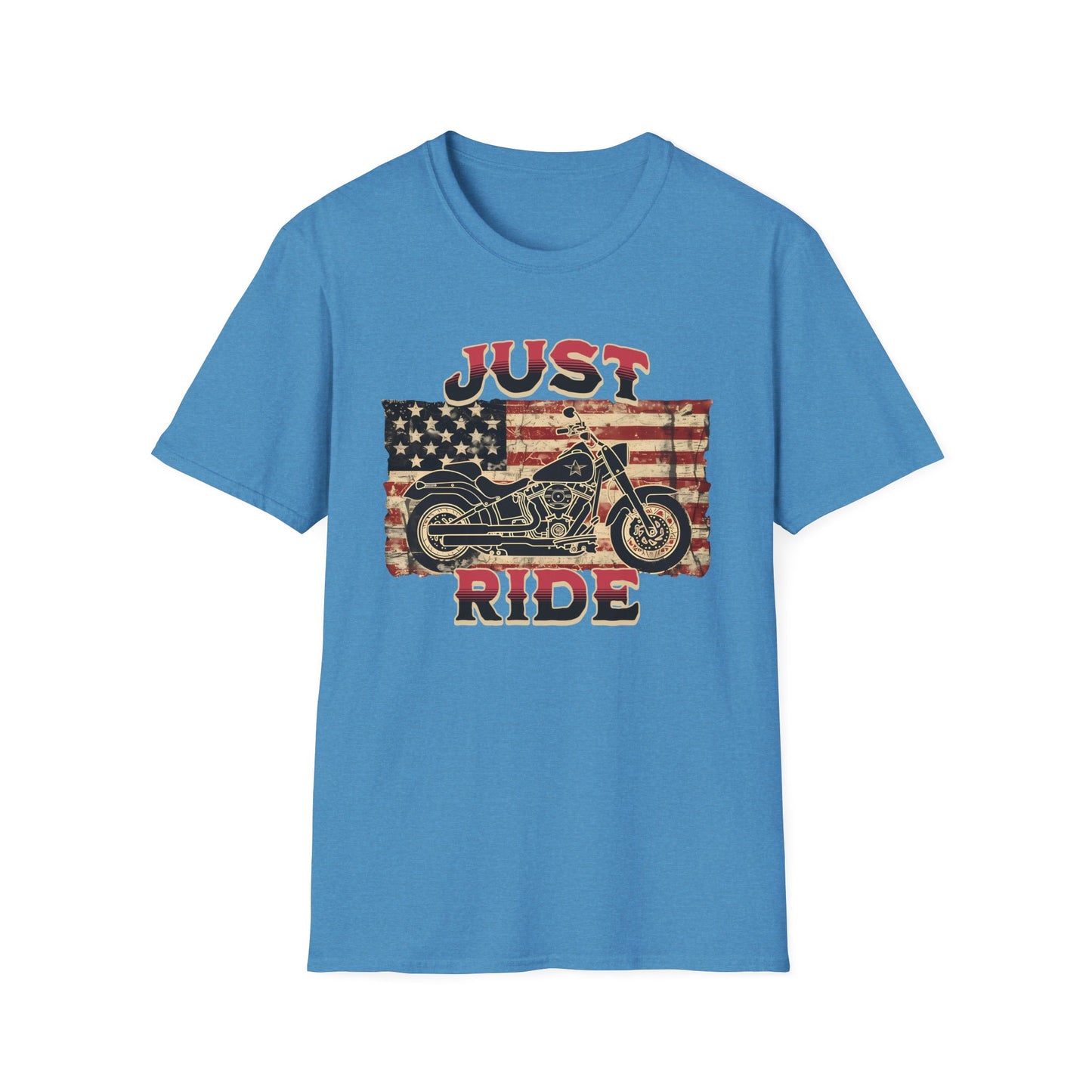 Just Ride - Unisex Softstyle T-Shirt