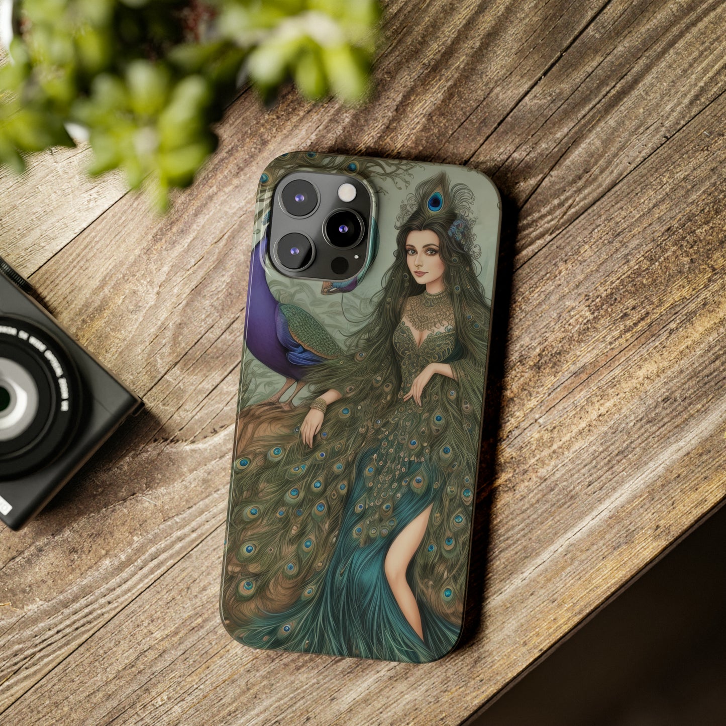 Peacock Witch - Phone Case