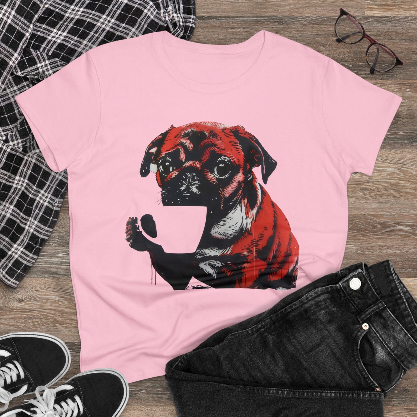 Coffee Dog - Fantasy - Women's Midweight Cotton Tee