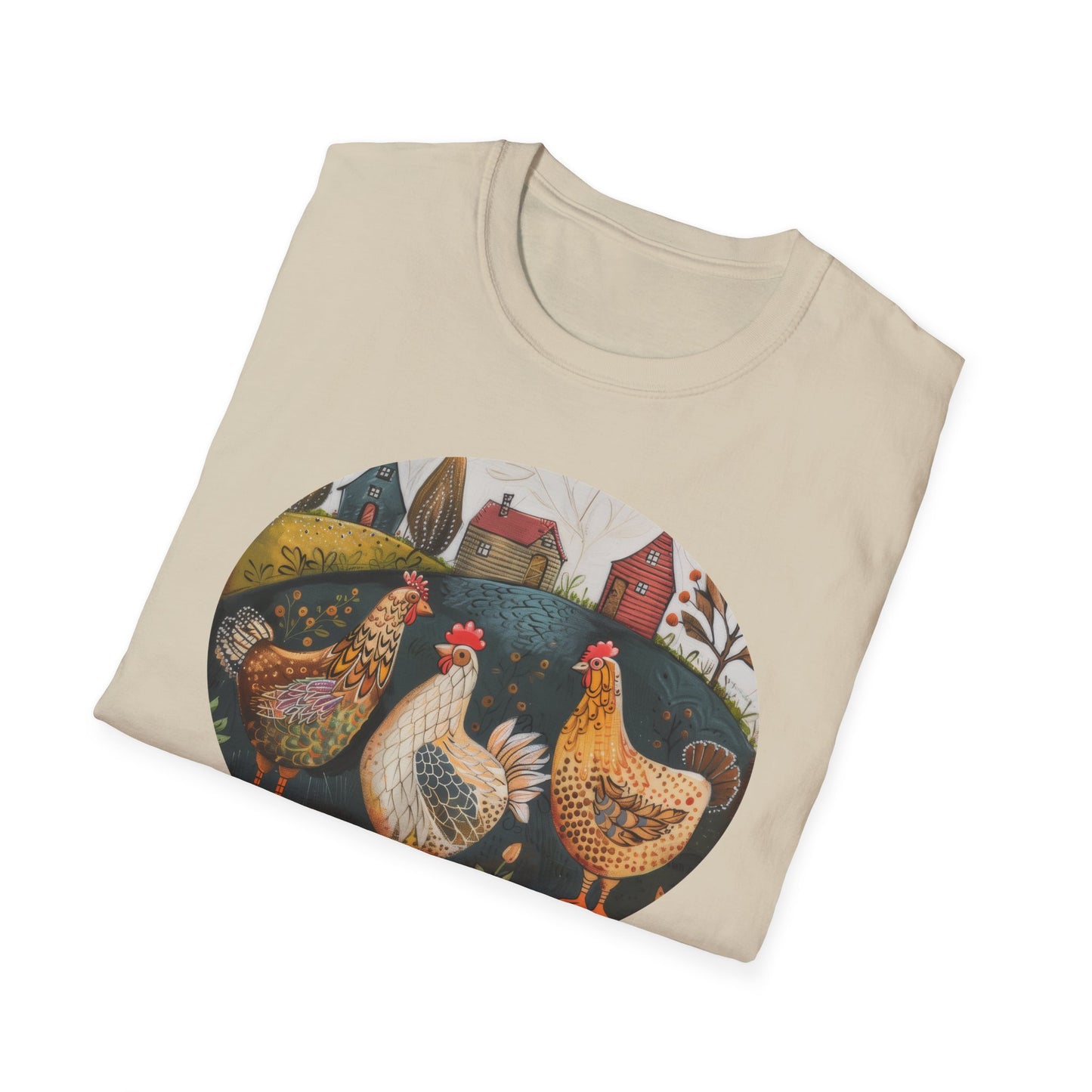 Chickens - Unisex Softstyle T-Shirt