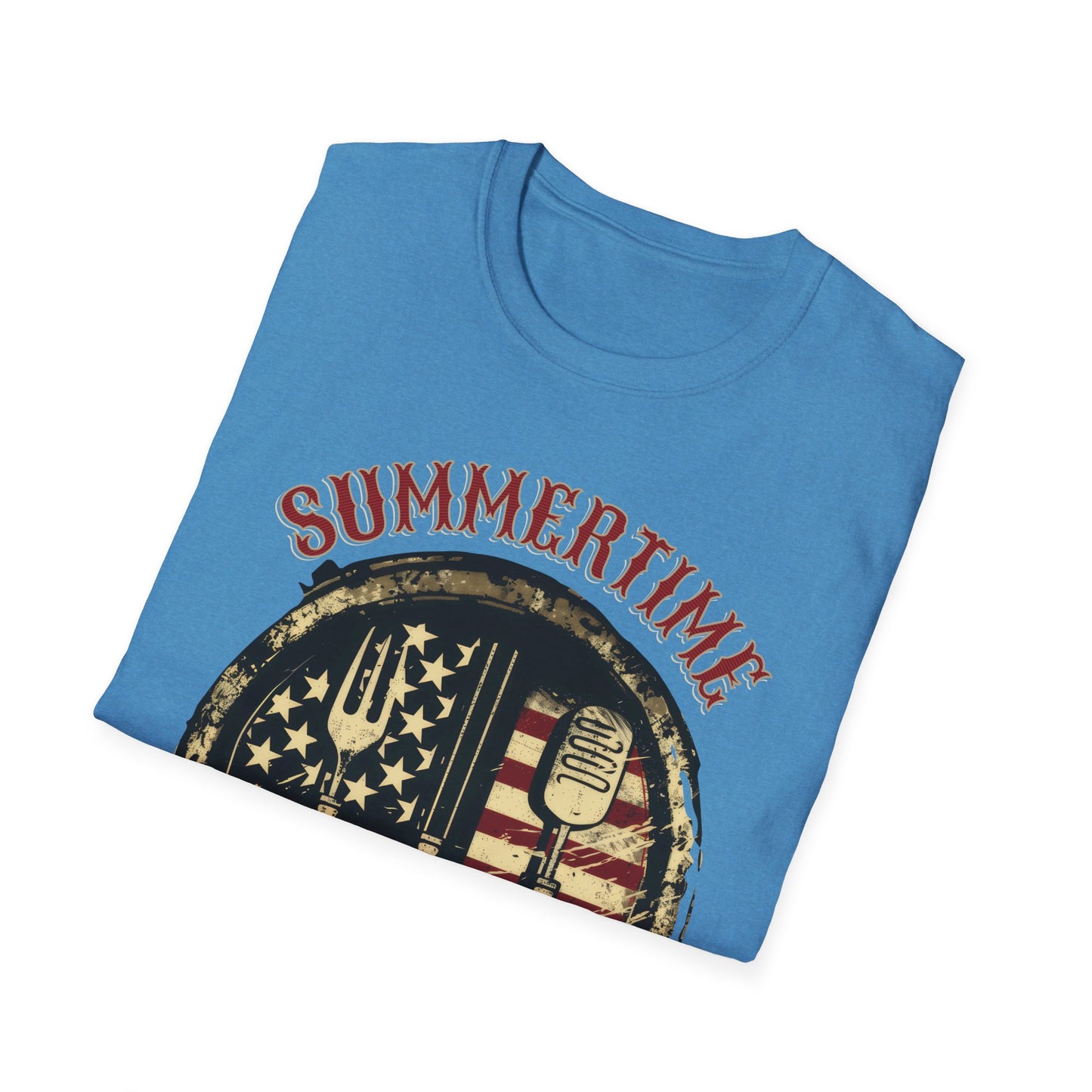 Summertime - Unisex Softstyle T-Shirt