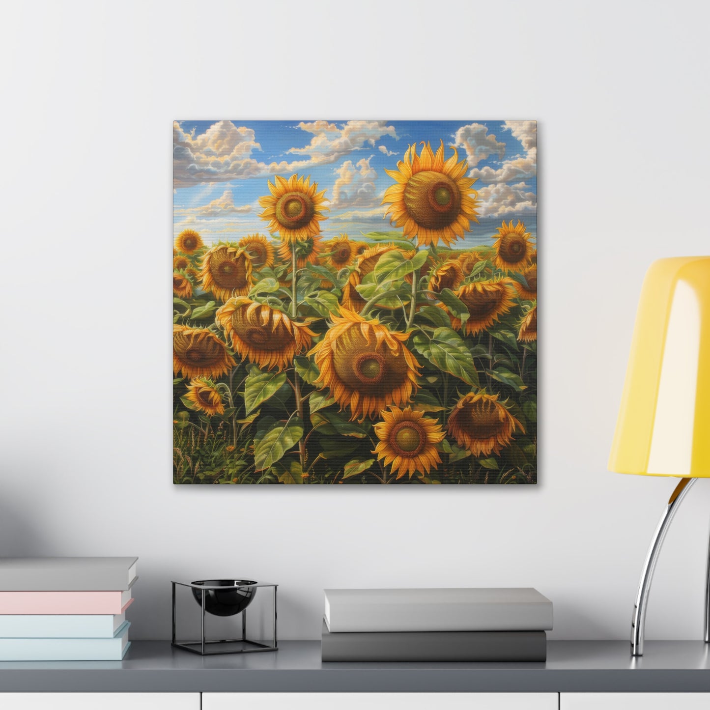 Sunflowers - Canvas Stretched, 0.75"