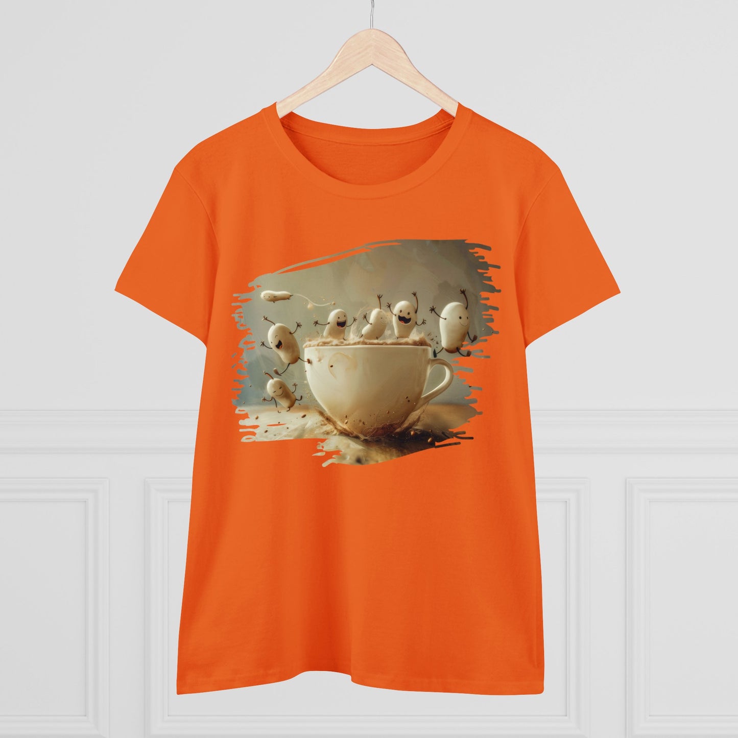 Coffee Critters - Women's Midweight Cotton Tee