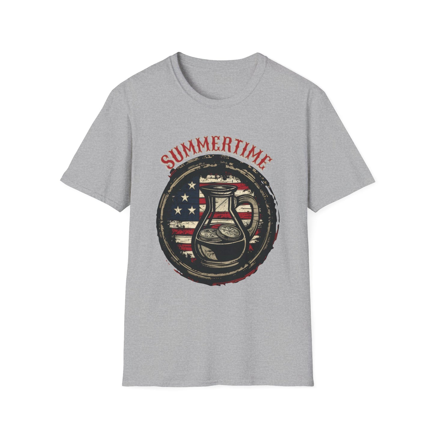 Summertime - Unisex Softstyle T-Shirt