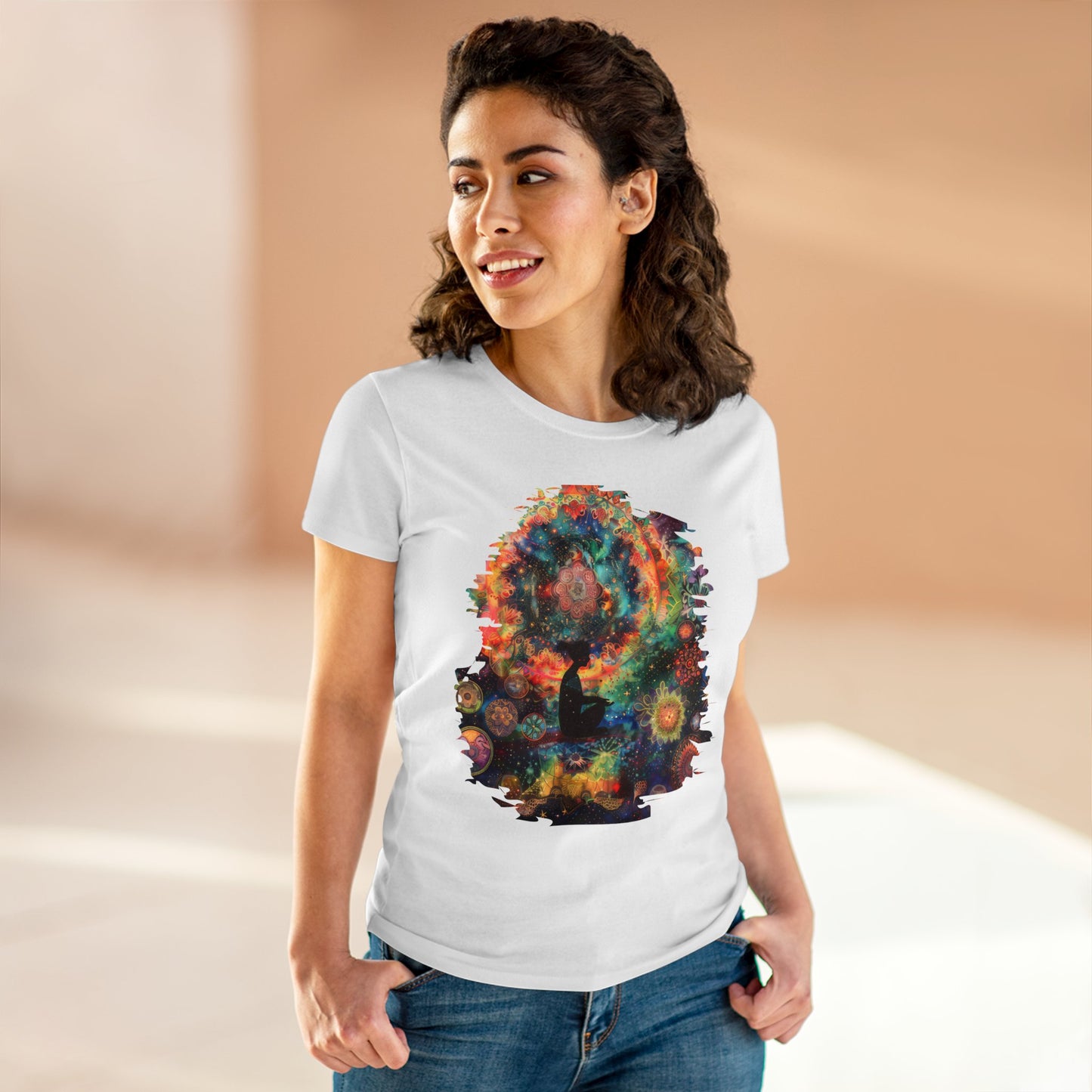 Meditation - Women's Midweight Cotton Tee