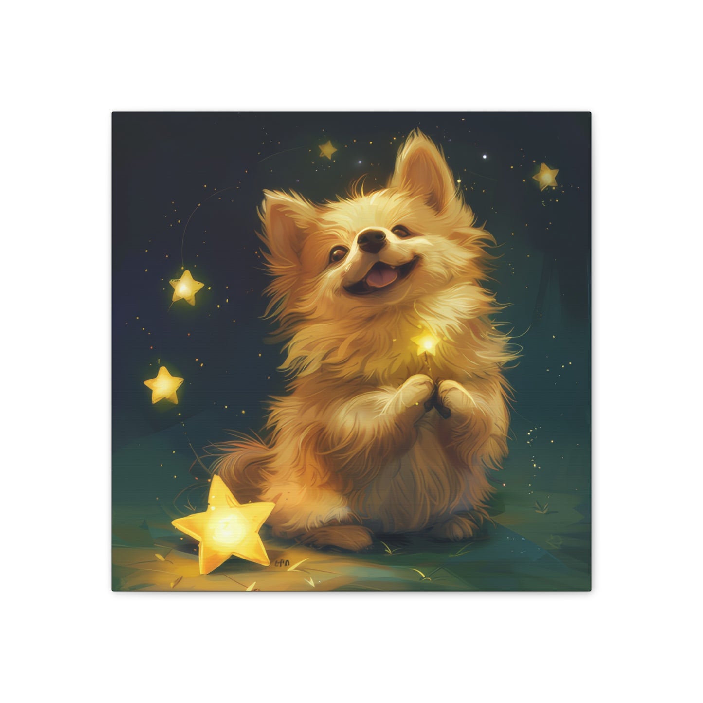 Star Dog Baby - Canvas Stretched, 0.75"