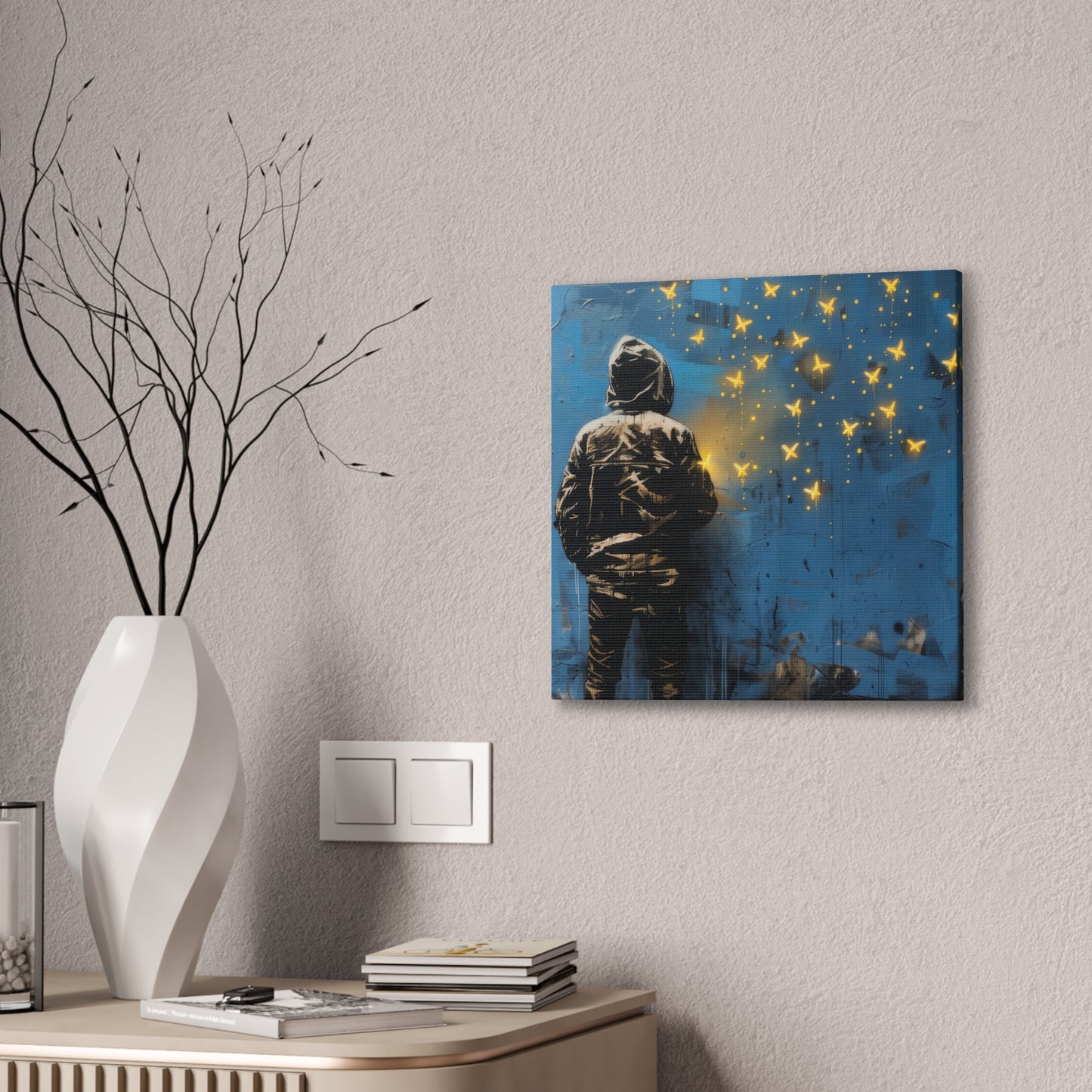 Fireflies - Canvas Stretched, 0.75"