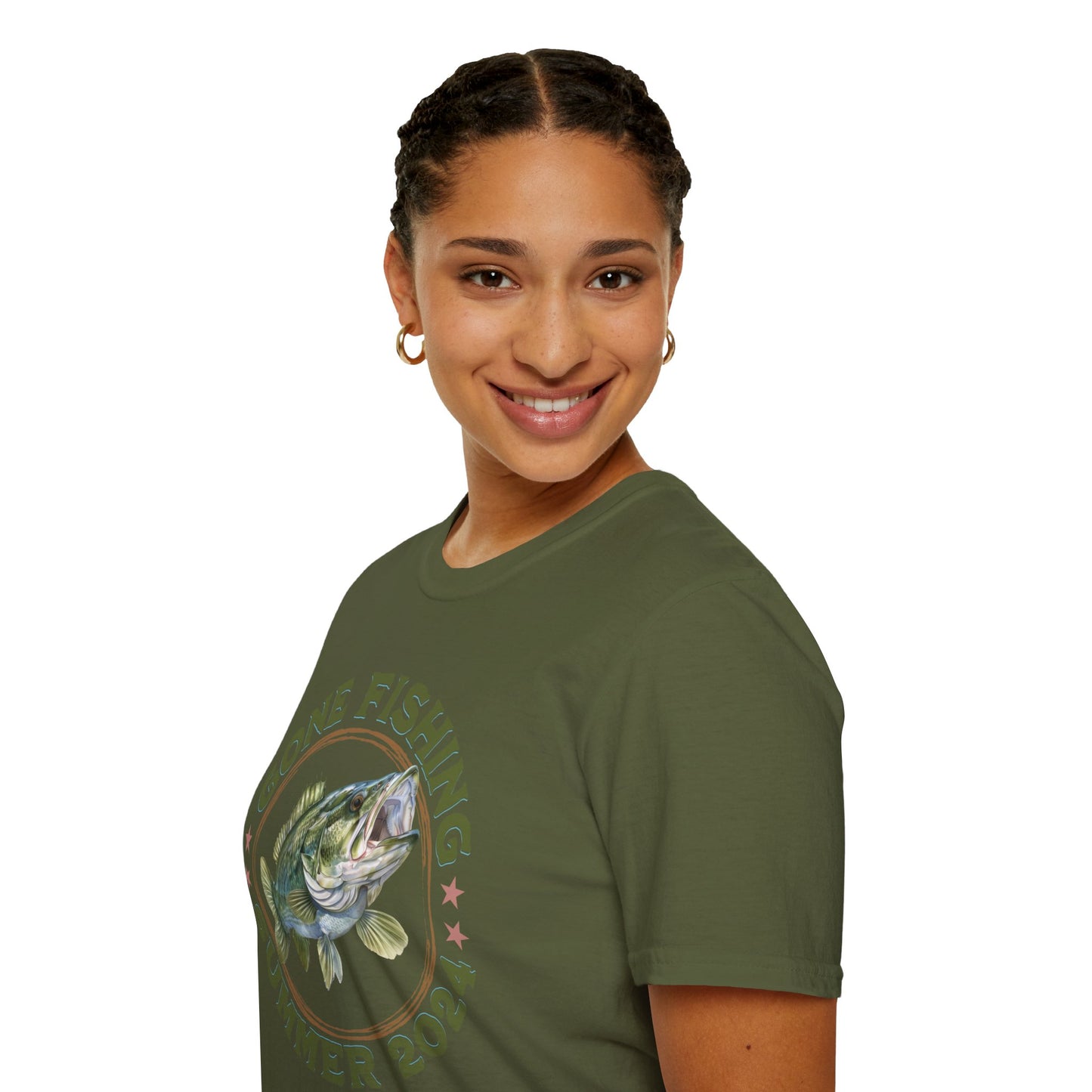 Gone Fishing - Unisex Softstyle T-Shirt