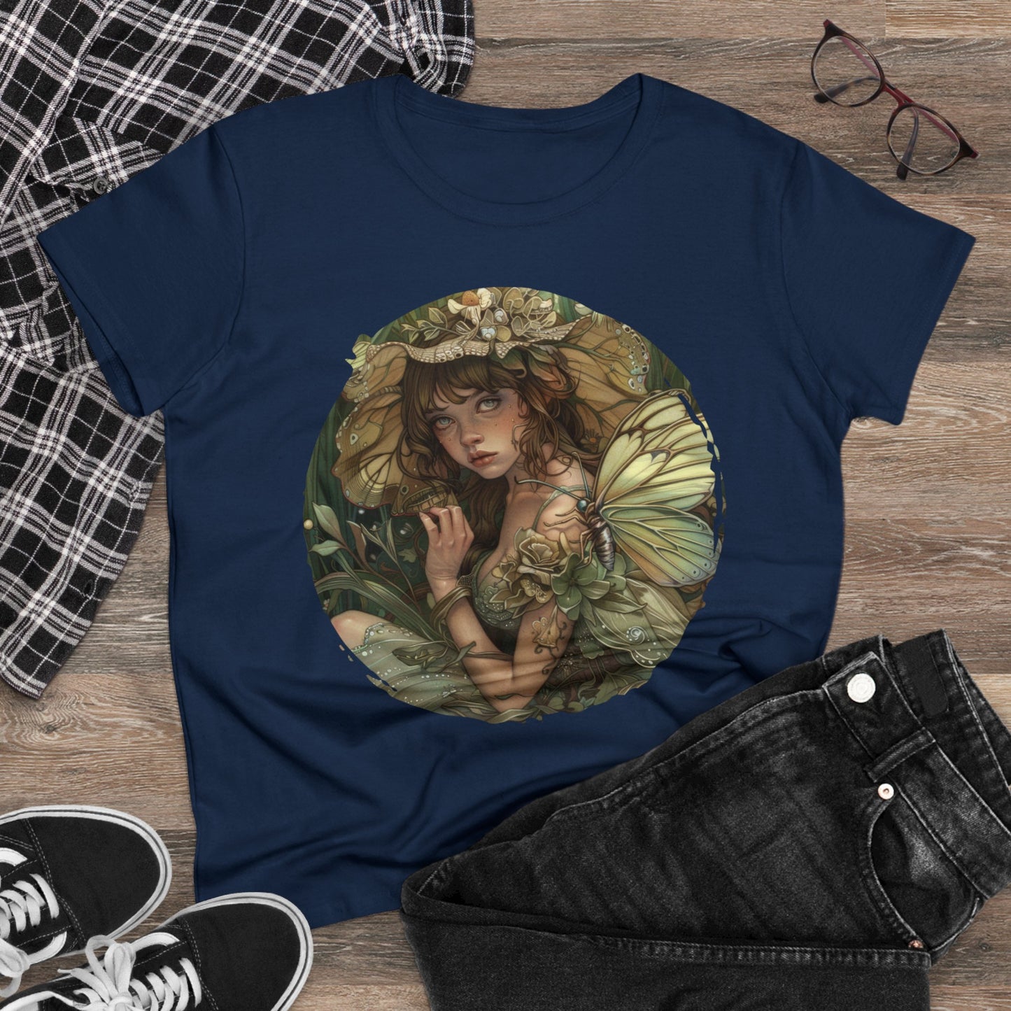 Fairy - Fantasy - Women's Midweight Cotton Tee