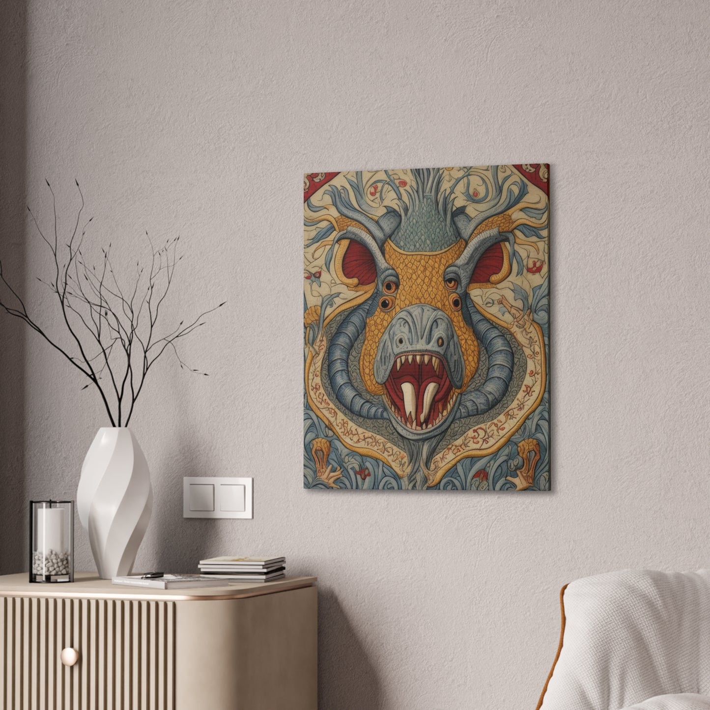 Medieval Tapestry - Canvas Stretched, 0.75"