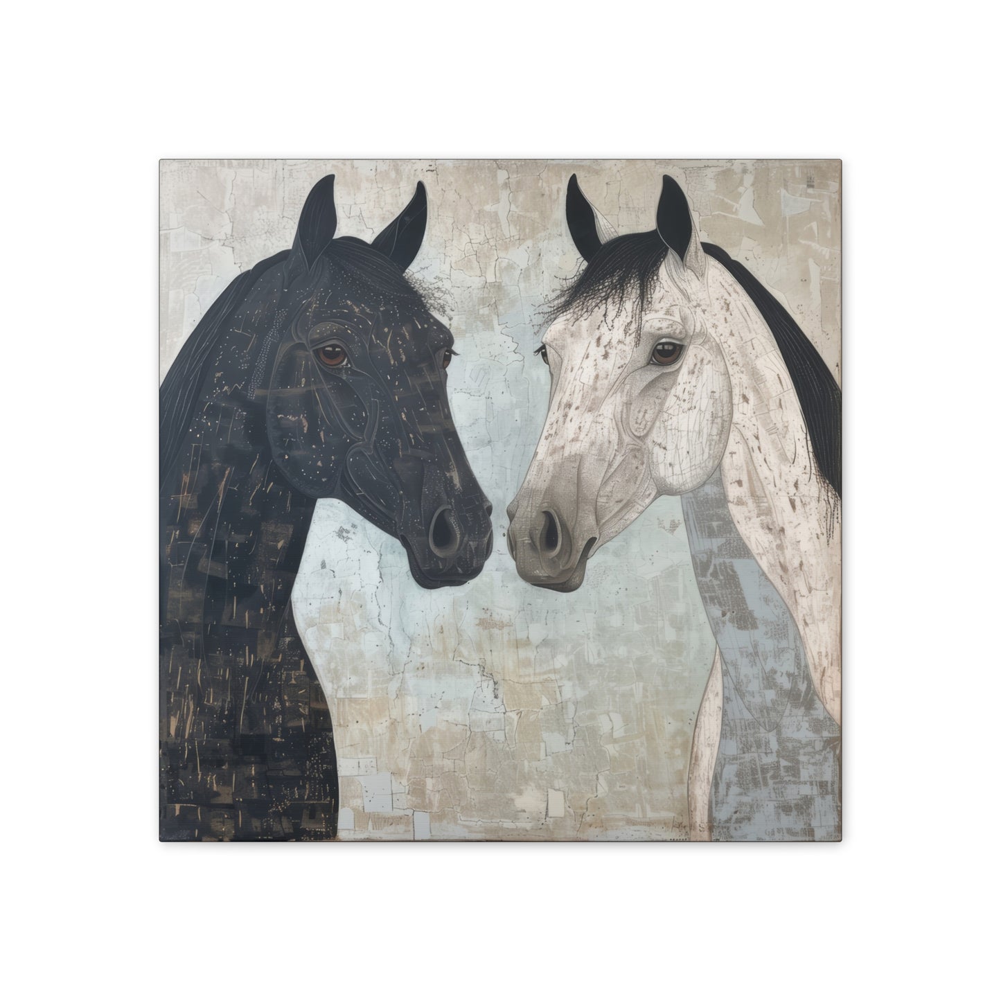 Horses - Canvas Stretched, 0.75"