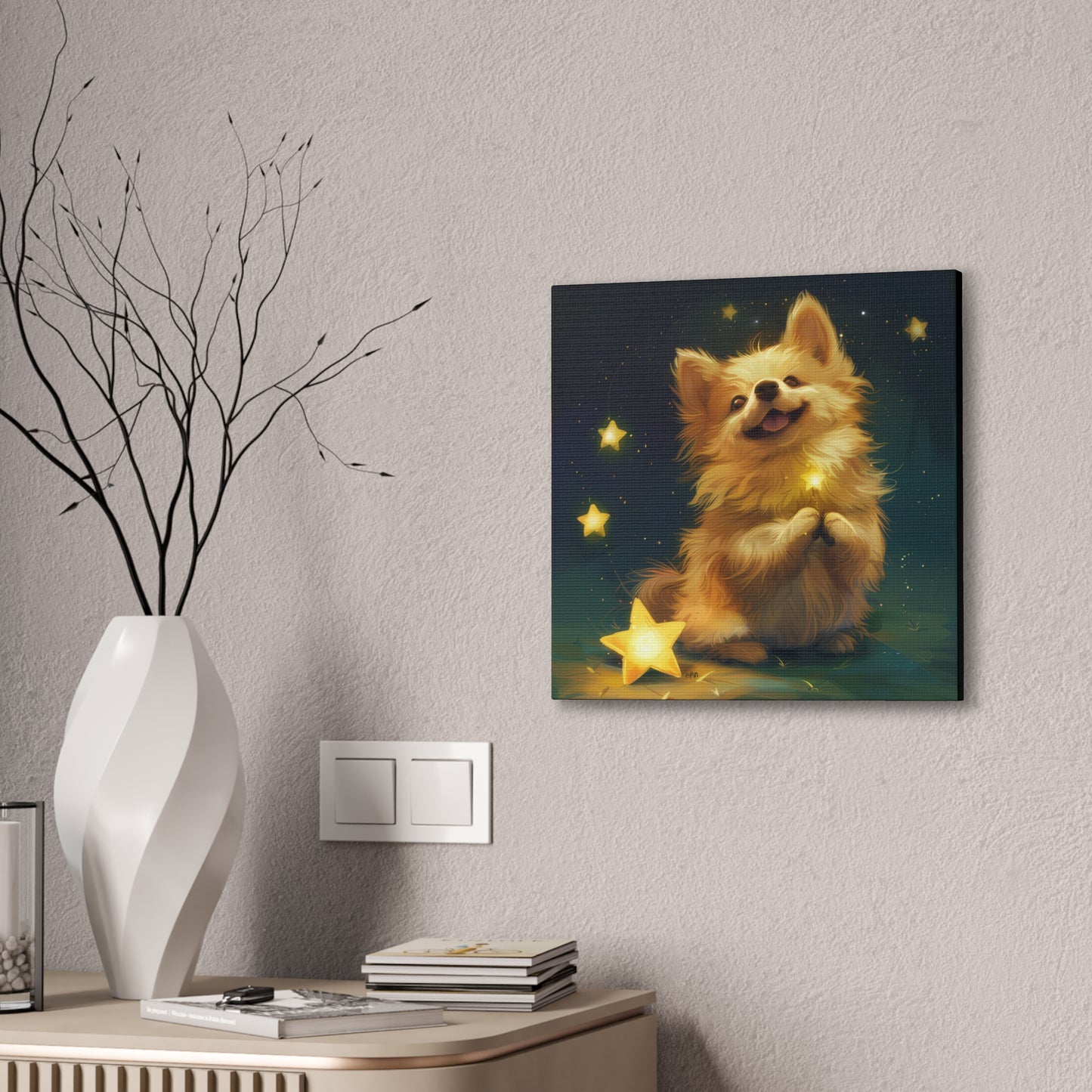 Star Dog Baby - Canvas Stretched, 0.75"