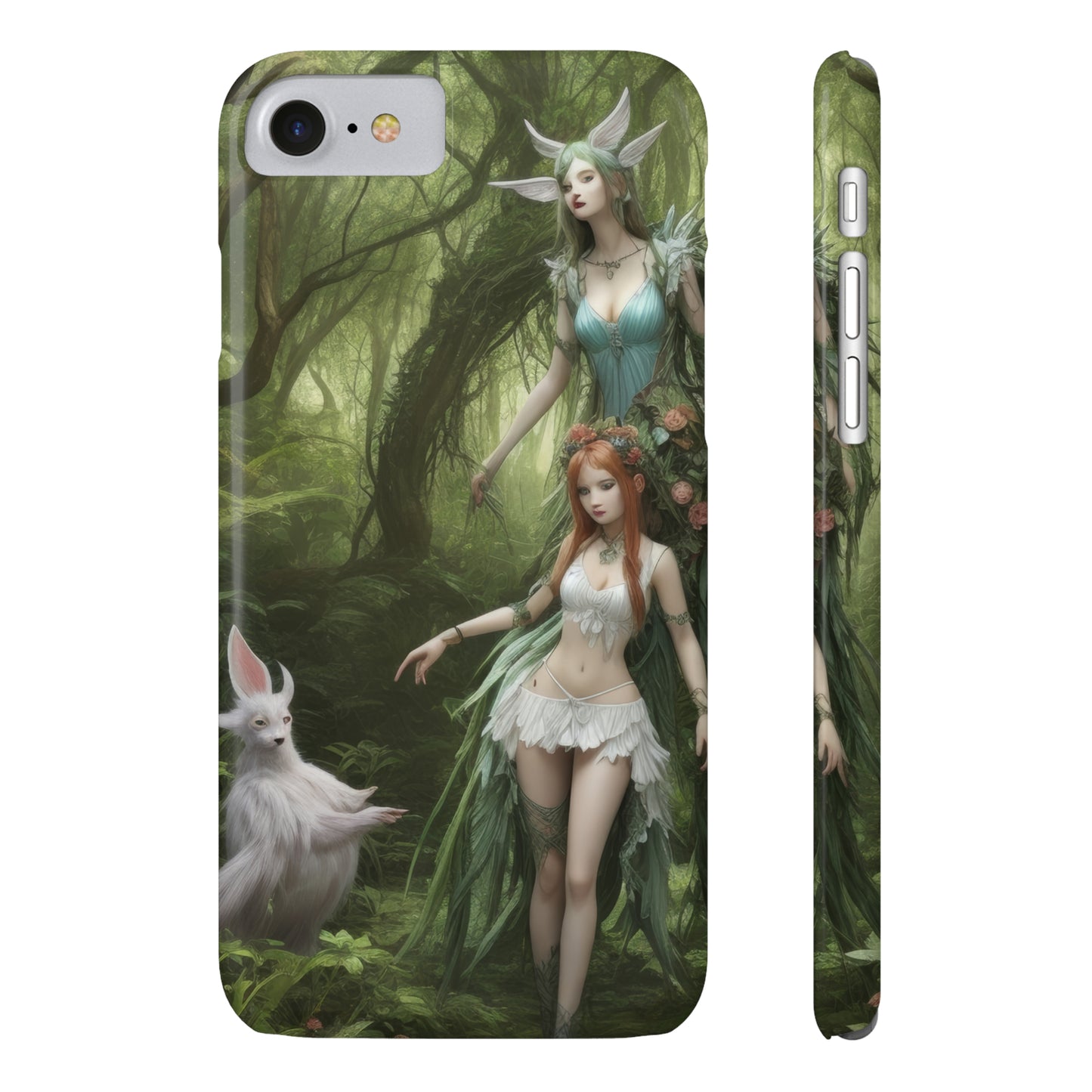 Curious Wood Nymph - Phone Case