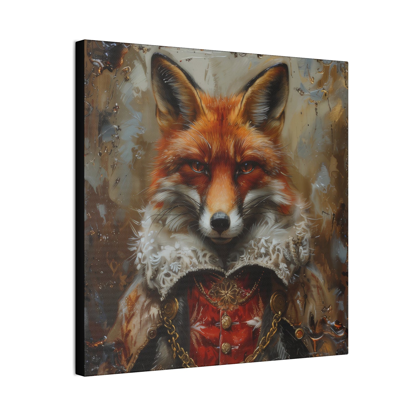 General Fox - Canvas Stretched, 0.75"