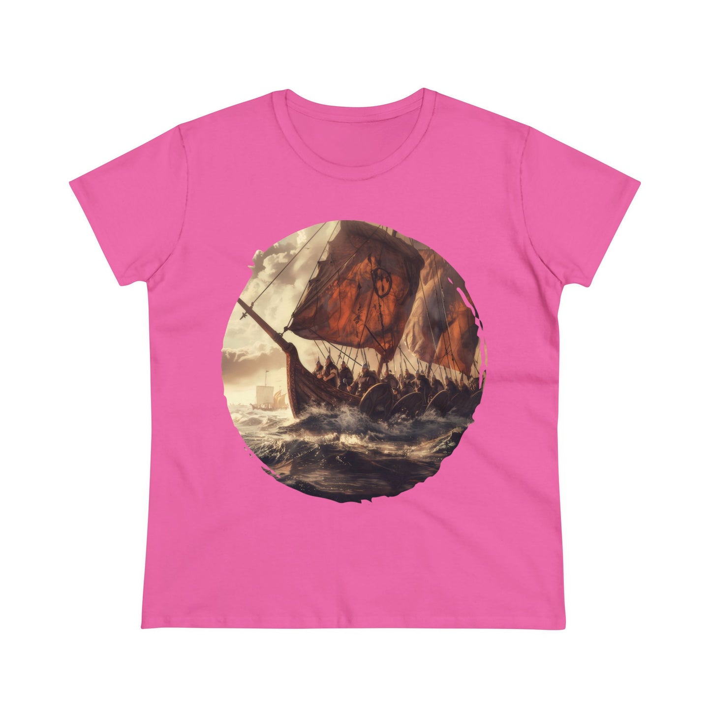 Vikings - Fantasy - Women's Midweight Cotton Tee