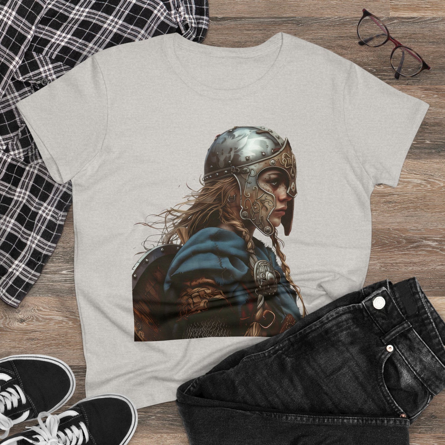 Viking - Fantasy - Women's Midweight Cotton Tee