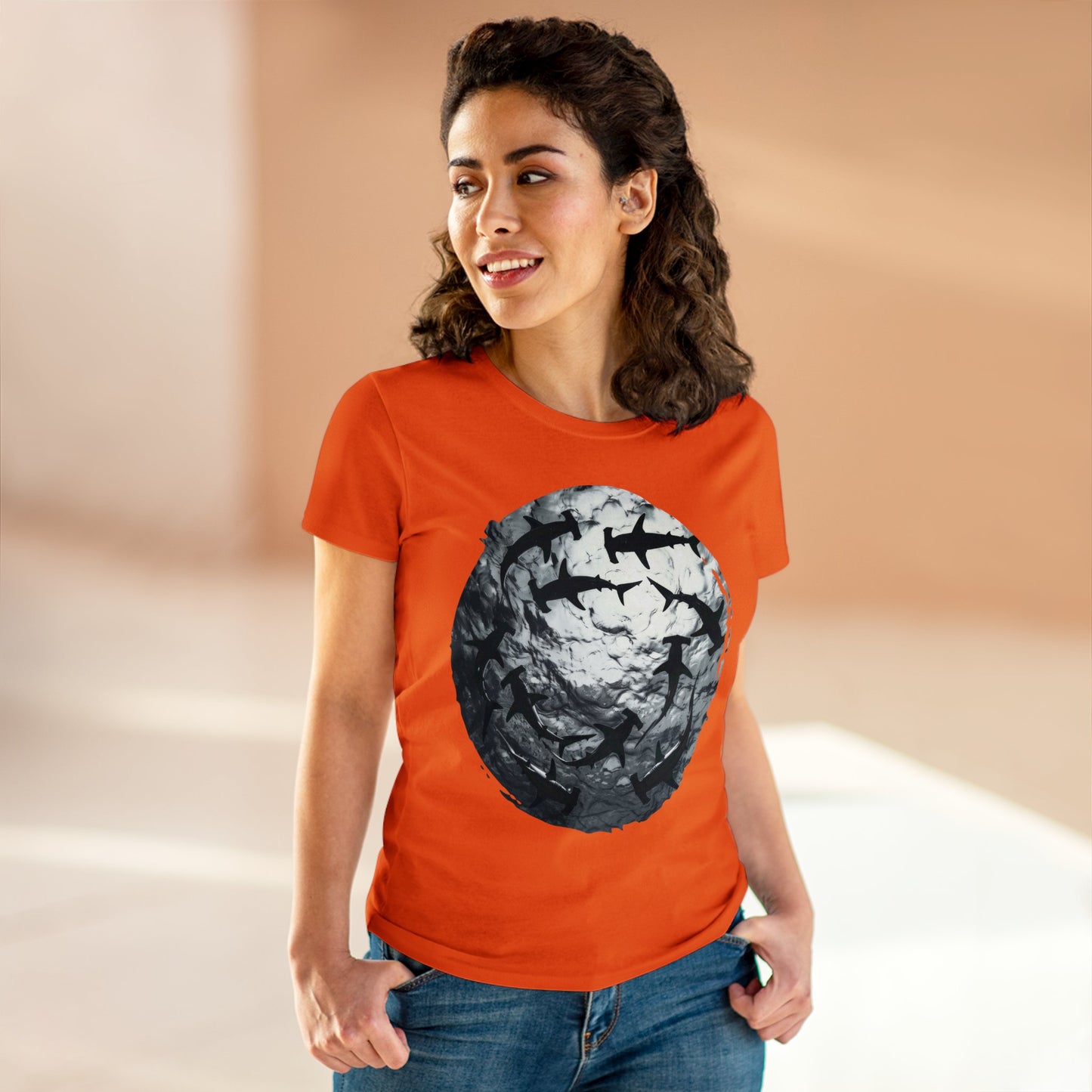 Hammerheads - Women's Midweight Cotton Tee