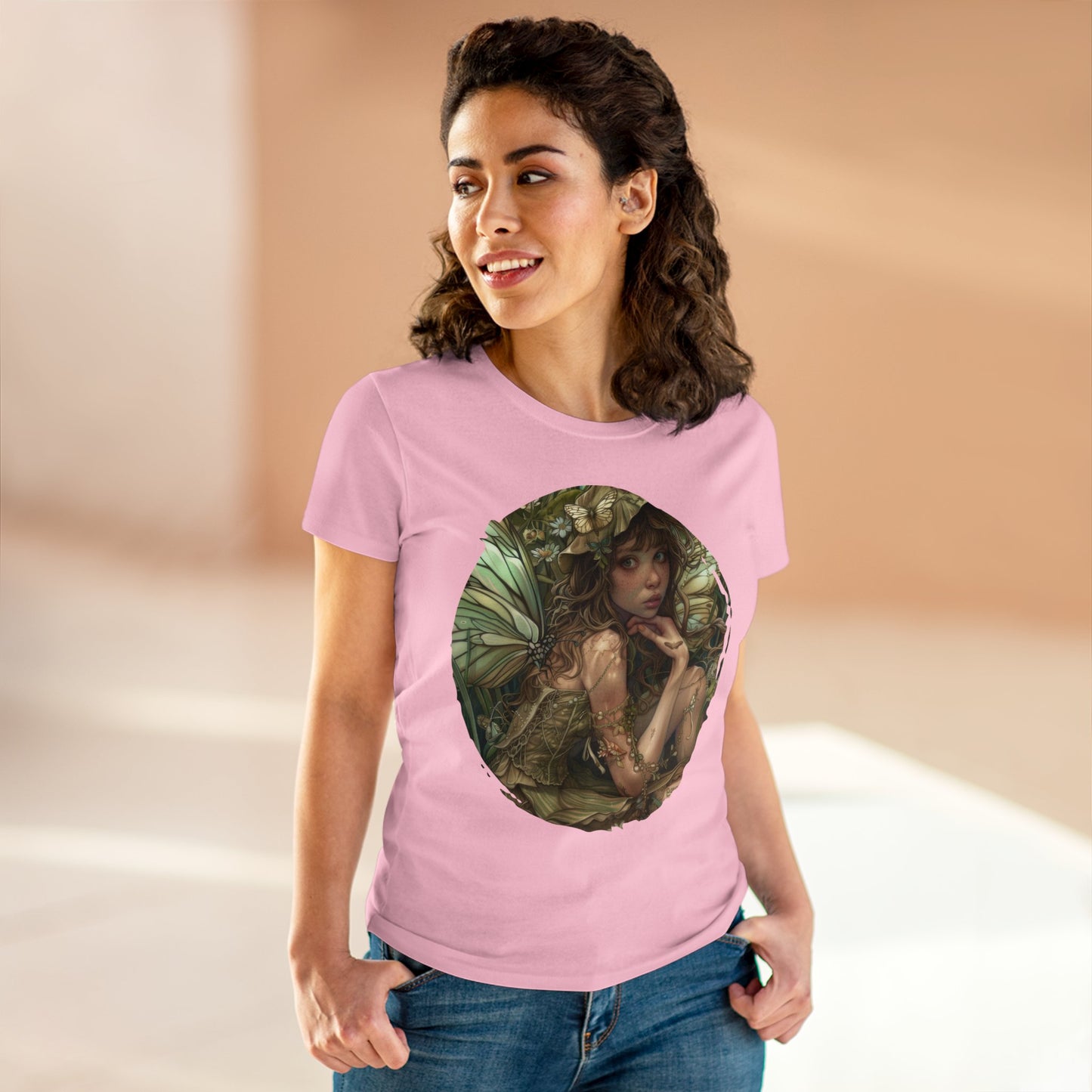 Fairy - Fantasy - Women's Midweight Cotton Tee