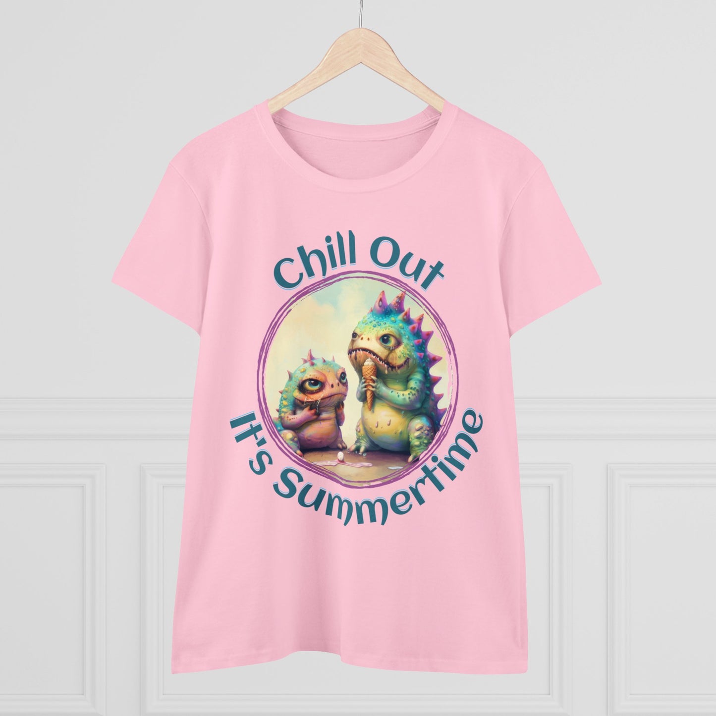 Chill Out for Summer - Women's Midweight Cotton Tee