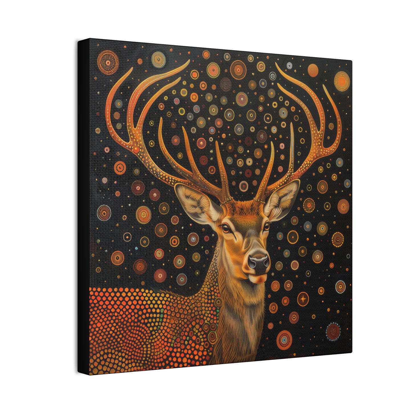 Deer - Canvas Stretched, 0.75"