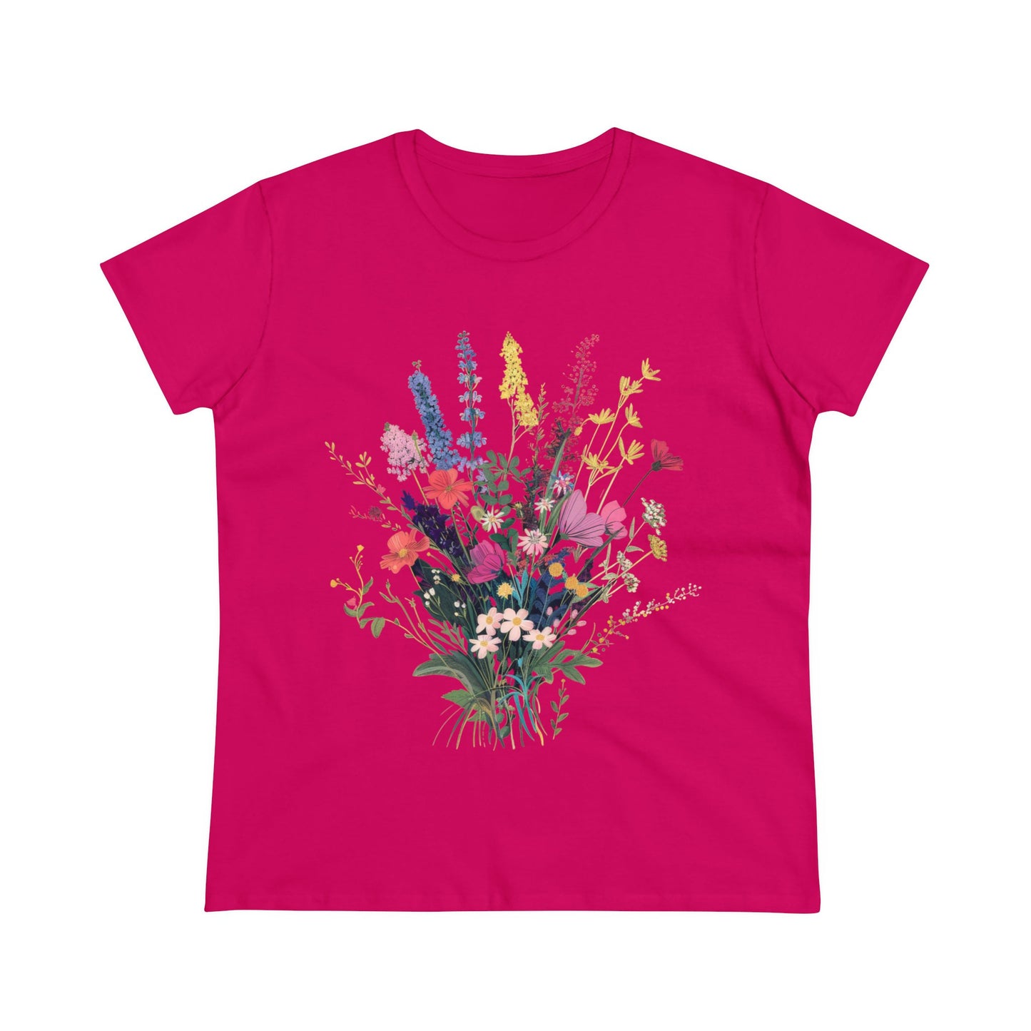 Wildflowers - Women's Midweight Cotton Tee