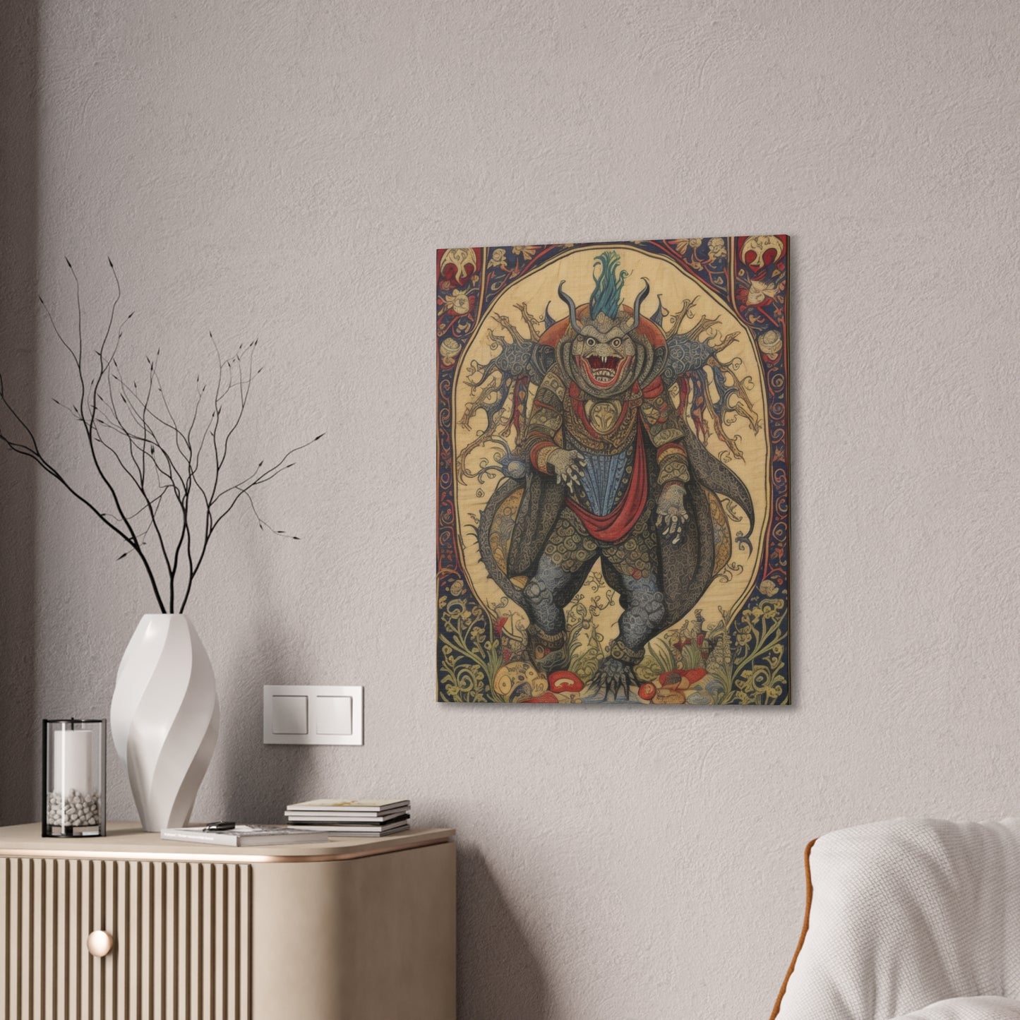 Medieval Tapestry - Canvas Stretched, 0.75"