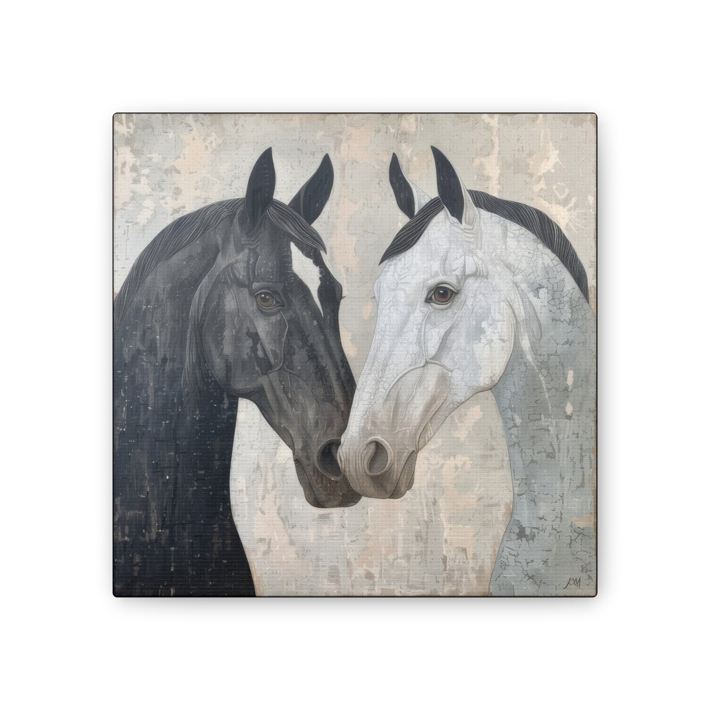 Horses - Canvas Stretched, 0.75"