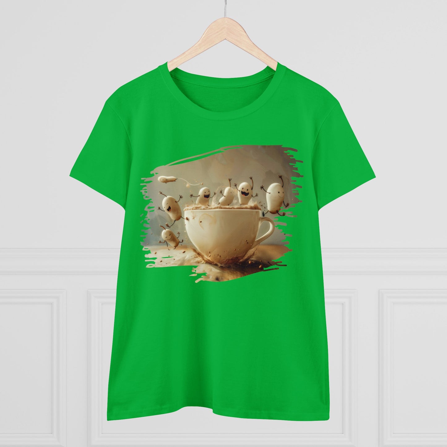 Coffee Critters - Women's Midweight Cotton Tee