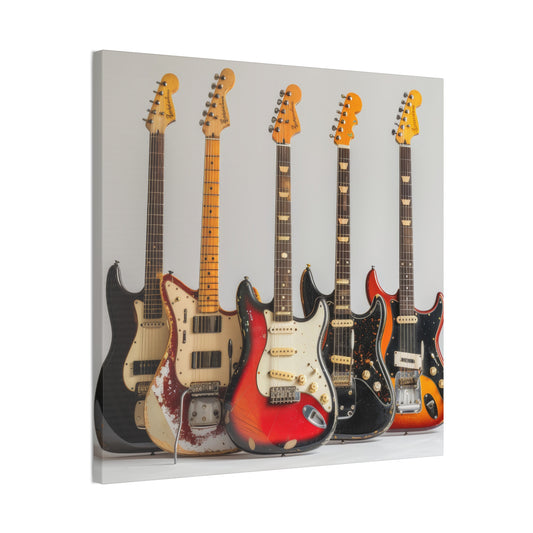 Guitar Collection - Canvas Stretched, 0.75"