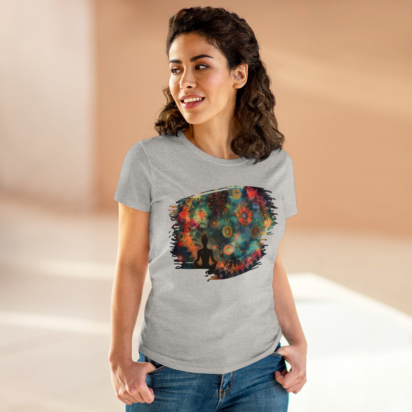 Meditation - Women's Midweight Cotton Tee