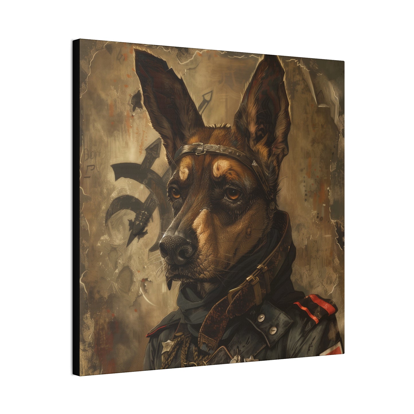 Apocalypse Dog - Canvas Stretched, 0.75"