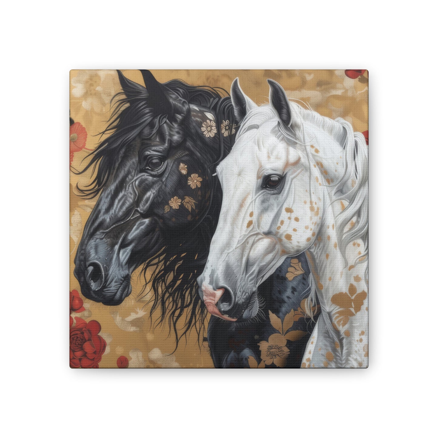 Horses - Canvas Stretched, 0.75"