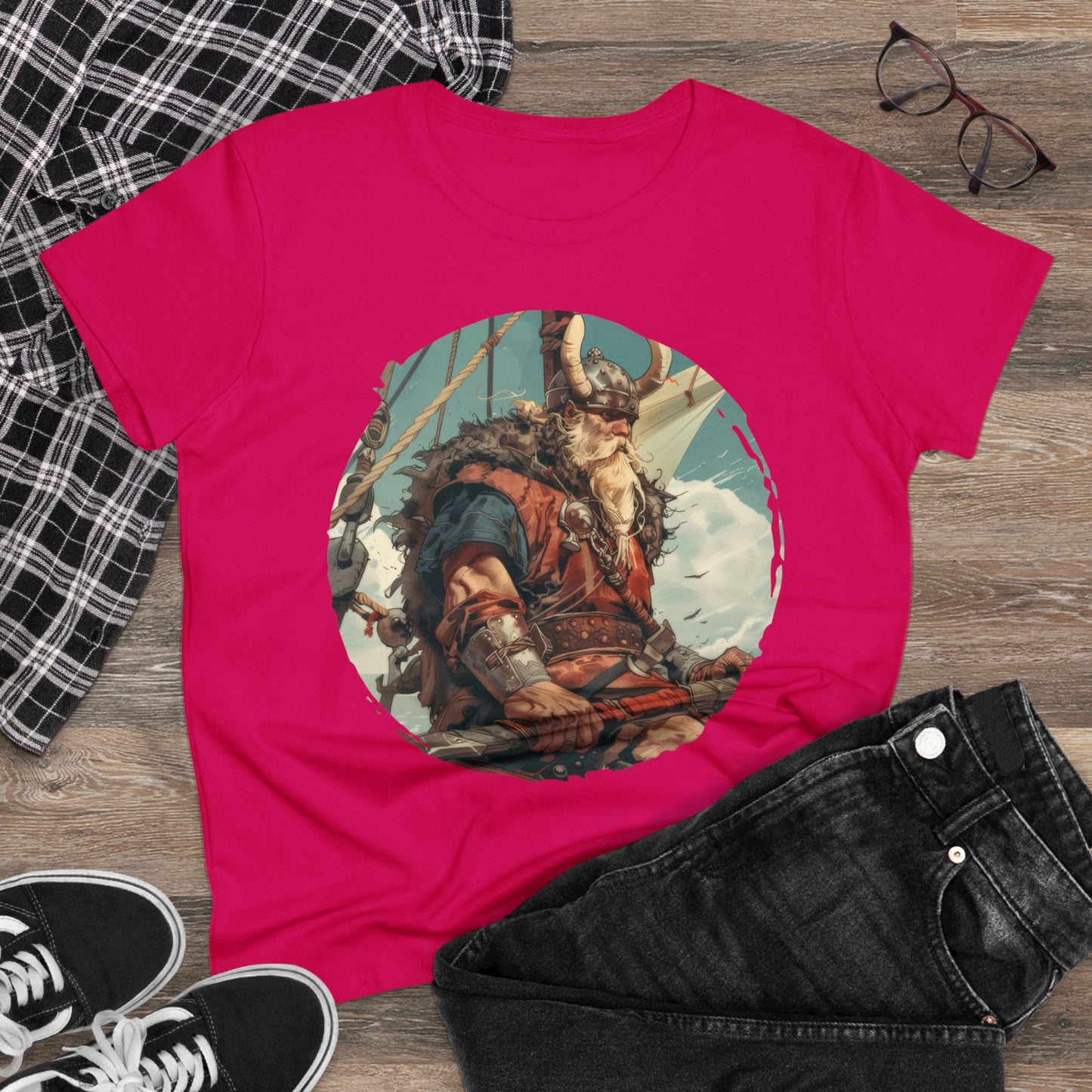 Viking - Fantasy - Women's Midweight Cotton Tee