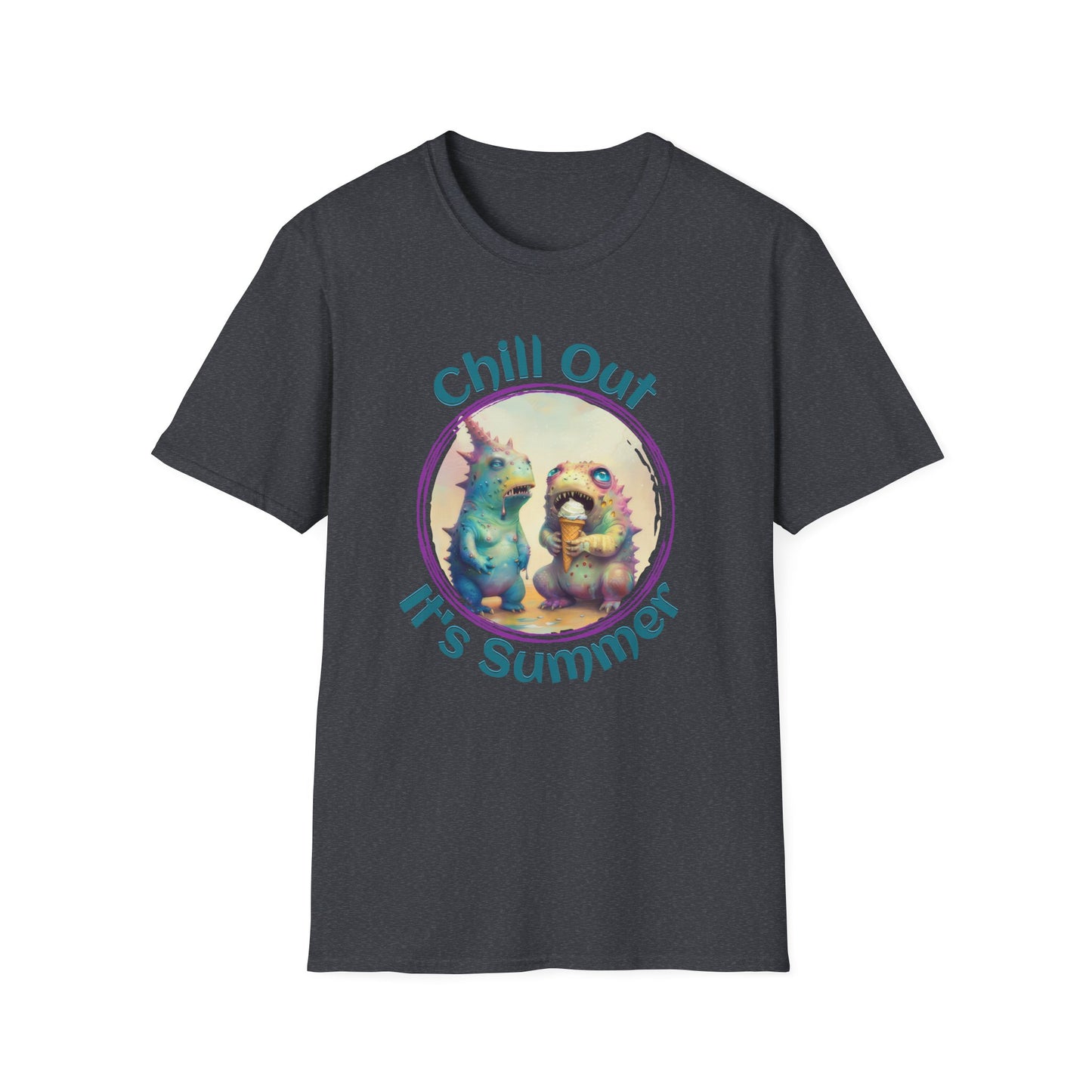 Chill Out, It's Summer - Unisex Softstyle T-Shirt