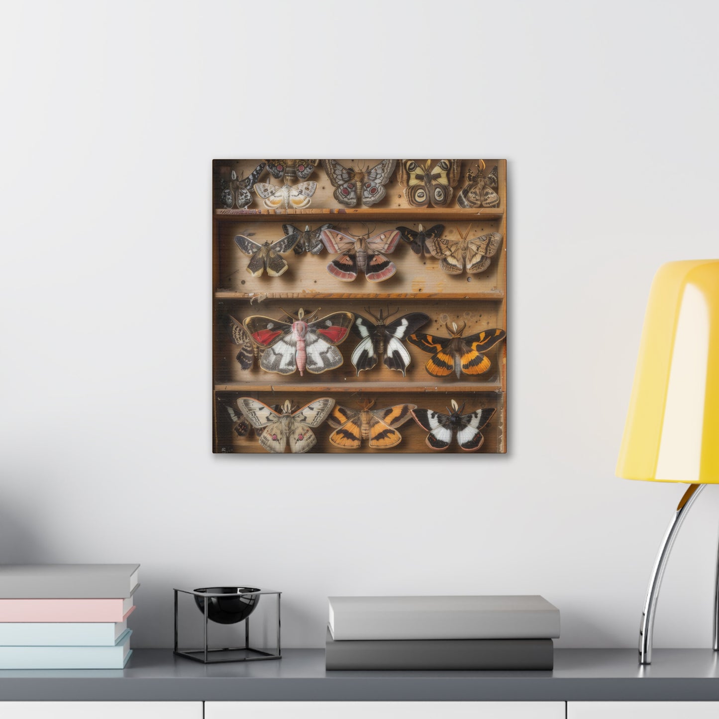 Moth Collection - Canvas Stretched, 0.75"