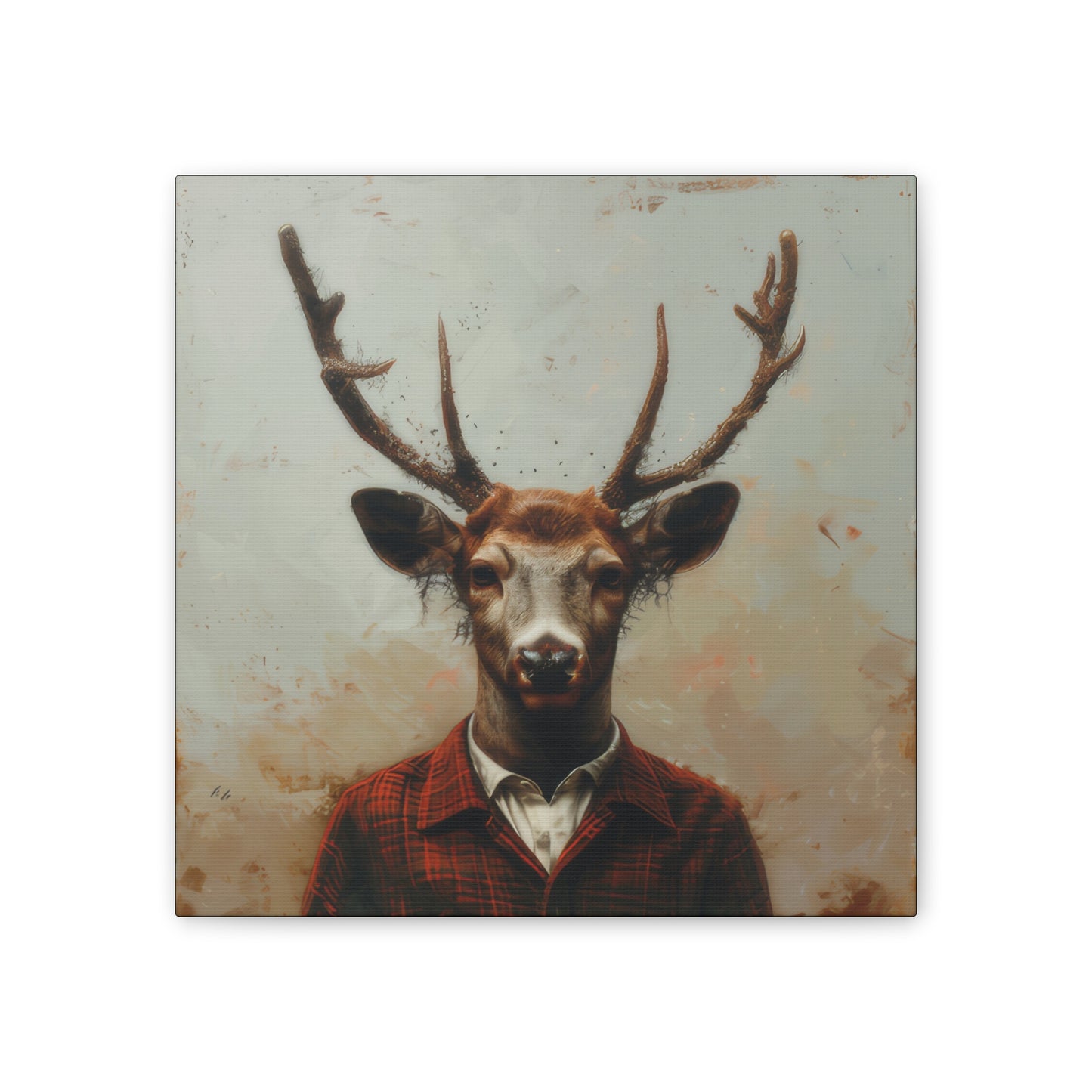 Dapper Deer - Canvas Stretched, 0.75"