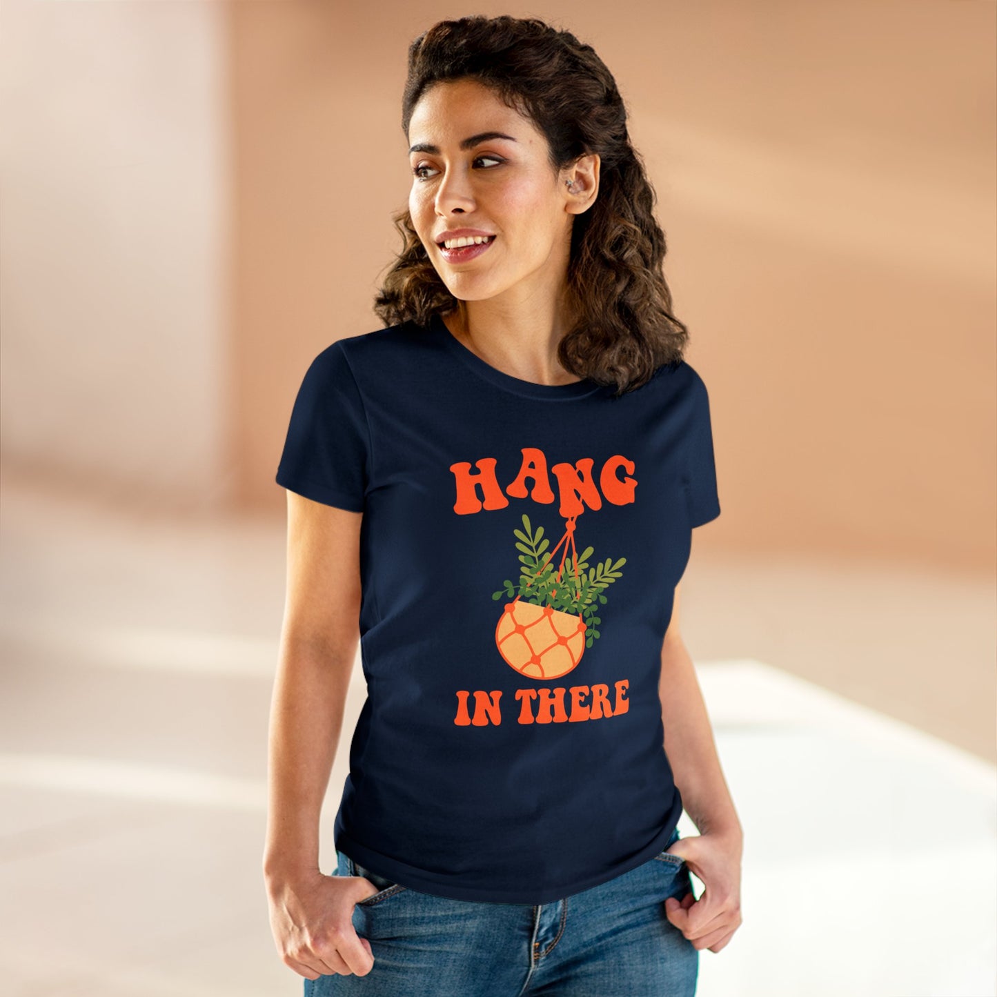 Hang In There - Gardening - Women's Midweight Cotton Tee