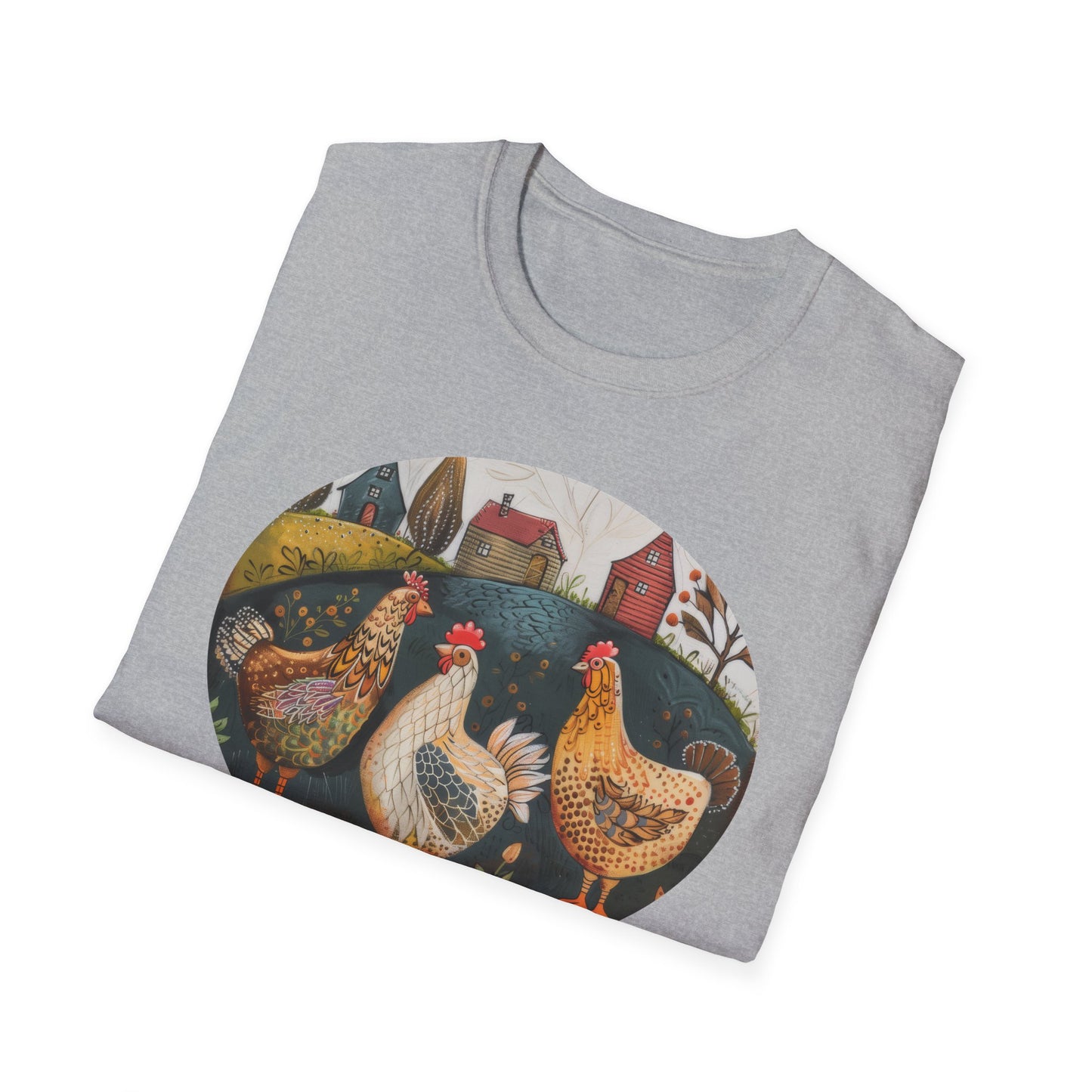 Chickens - Unisex Softstyle T-Shirt