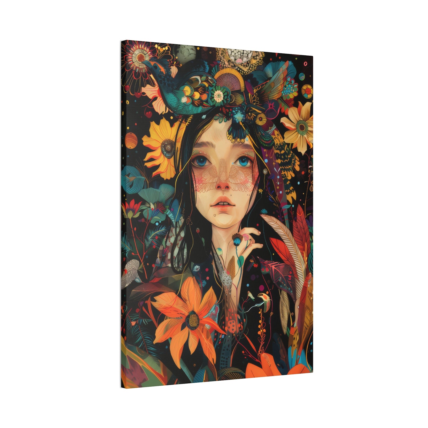 Flower Child - Canvas Stretched, 0.75"