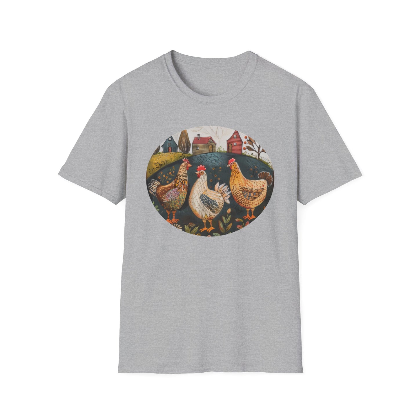 Chickens - Unisex Softstyle T-Shirt