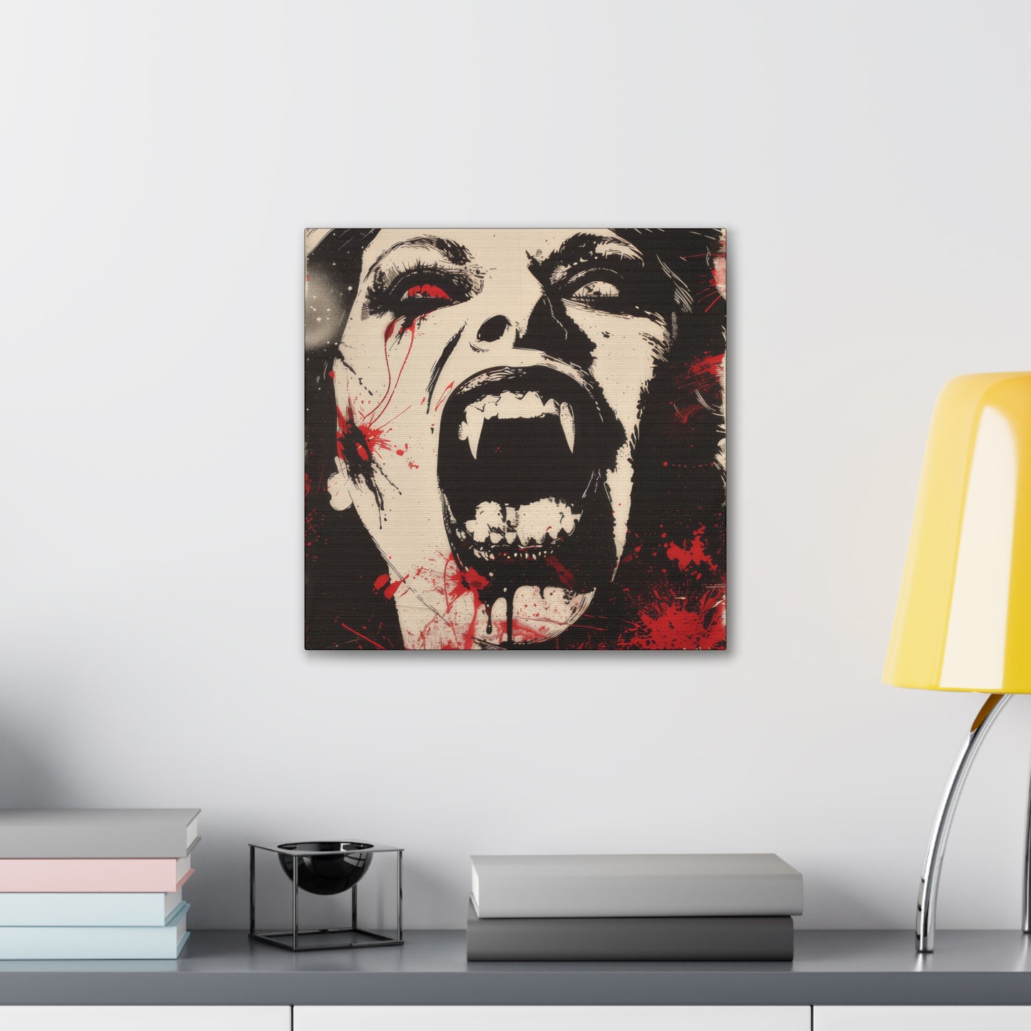 Vampire - Canvas Stretched, 0.75"