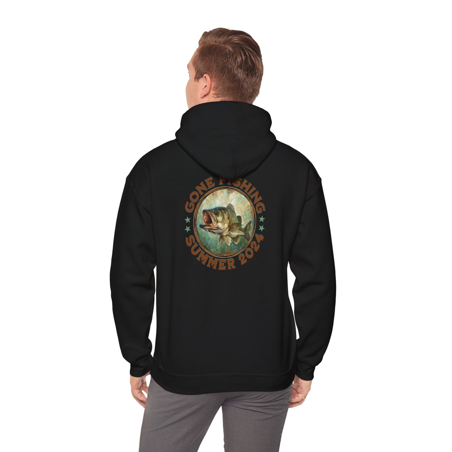 Fishing - Unisex Heavy Blend™ Hooded Sweatshirt