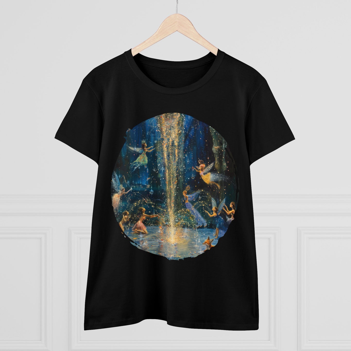 Fairy Celebration - Fantasy - Women's Midweight Cotton Tee