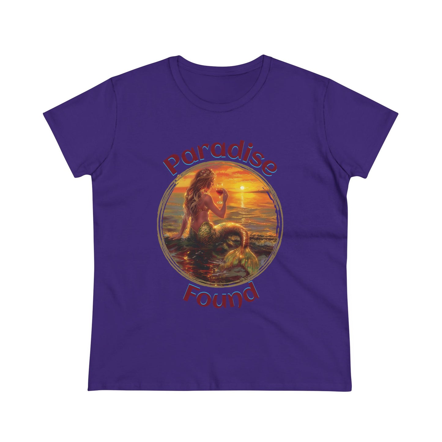 Paradise Found - Women's Midweight Cotton Tee