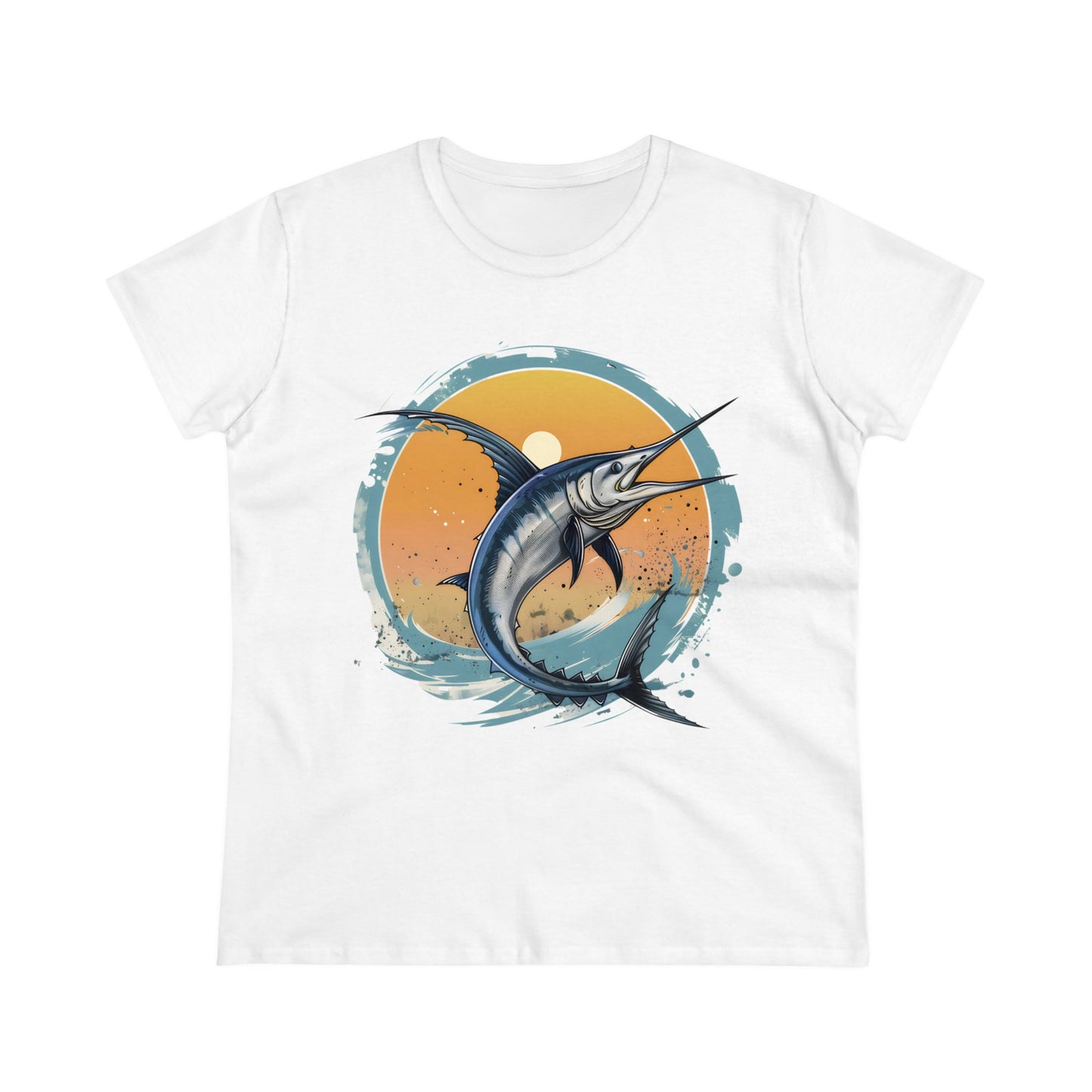 Marlin - Women's Midweight Cotton Tee