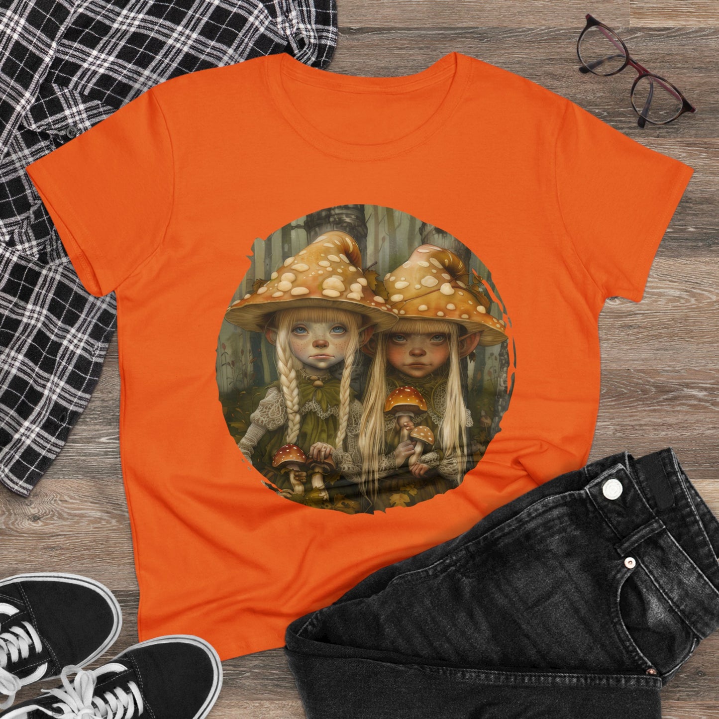 Elves - Fantasy - Women's Midweight Cotton Tee