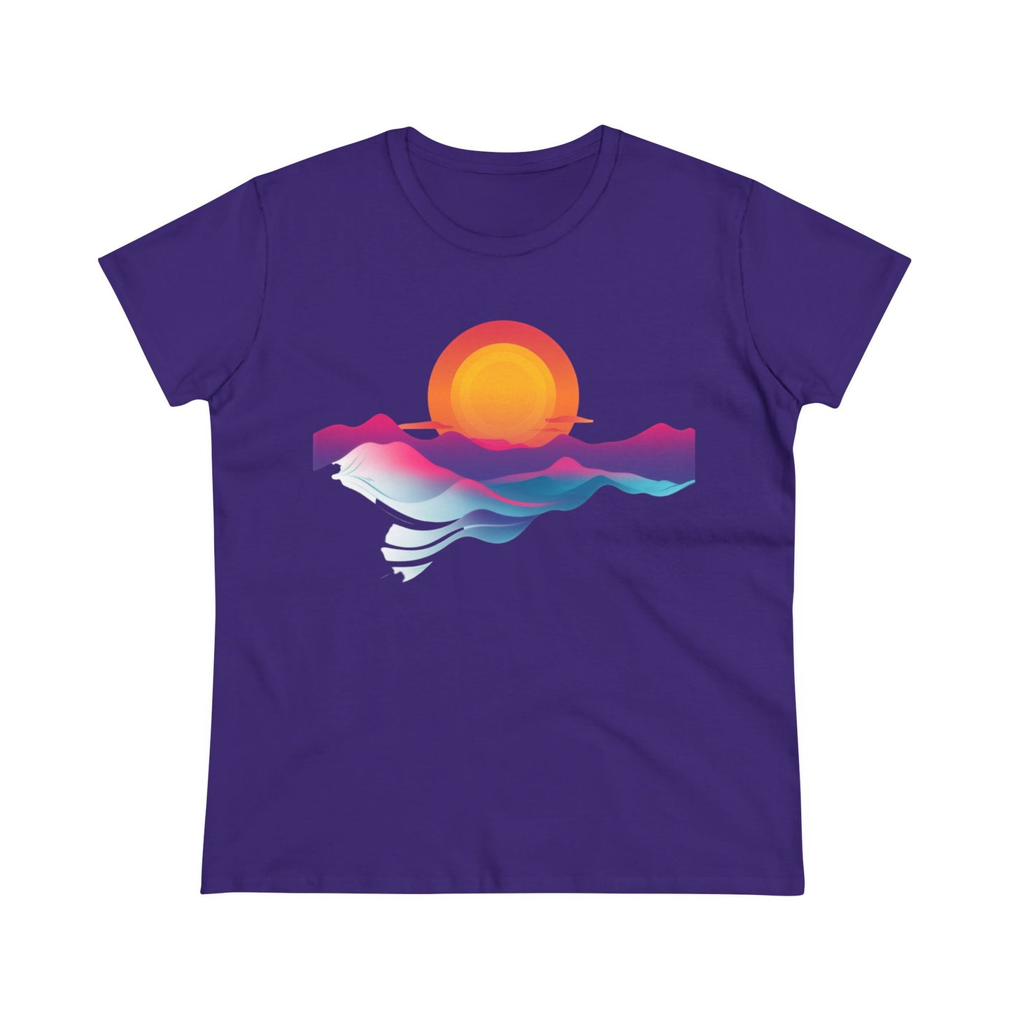 Sunrise - Women's Midweight Cotton Tee