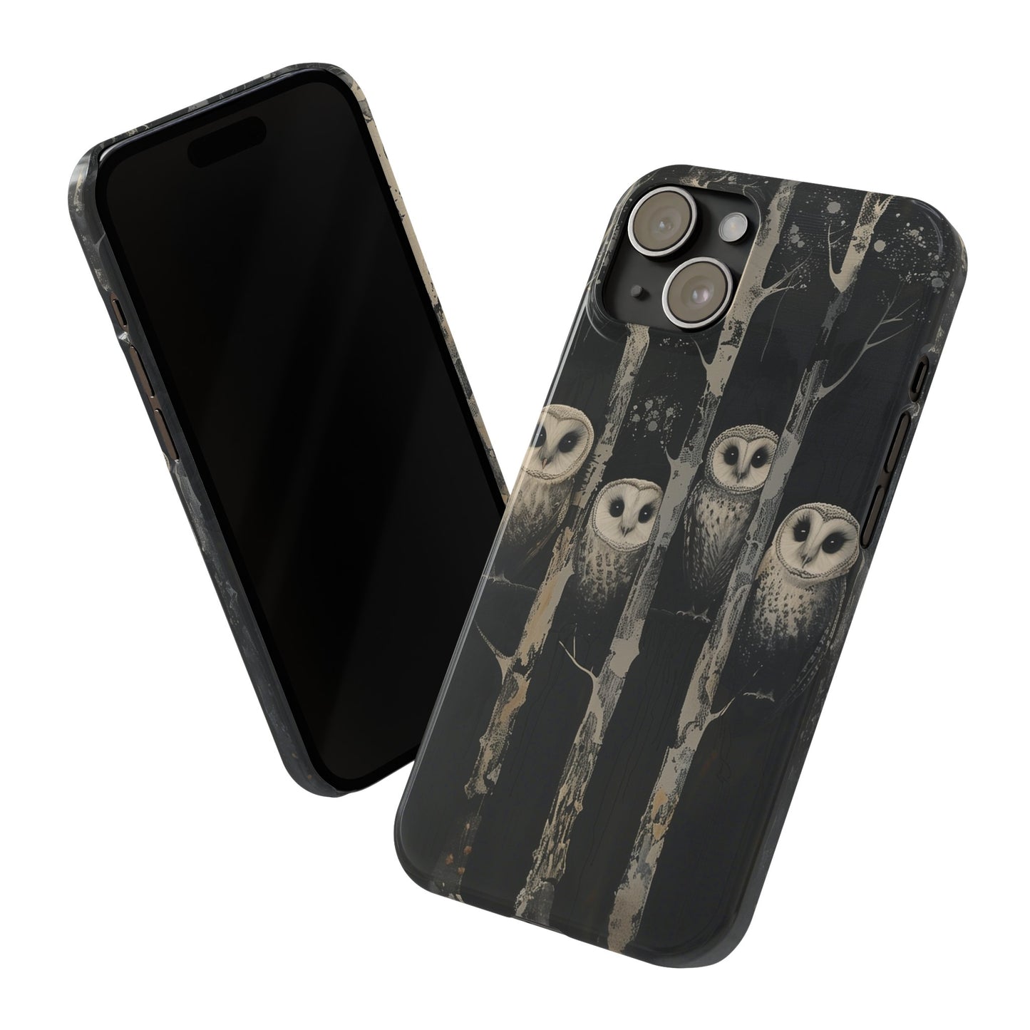 Owls at Night Phone Case